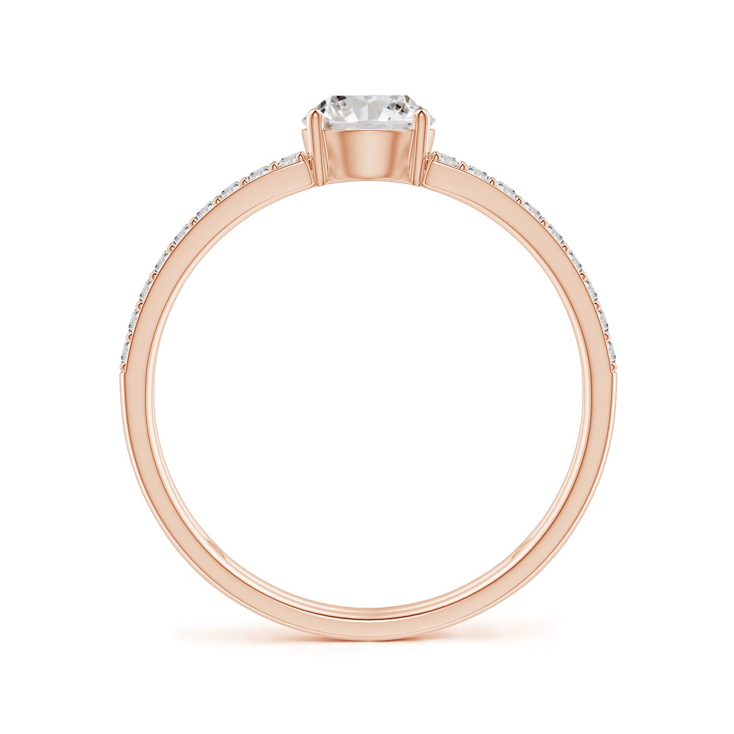 I-J, I1-I2 / 0.79 CT / 14 KT Rose Gold