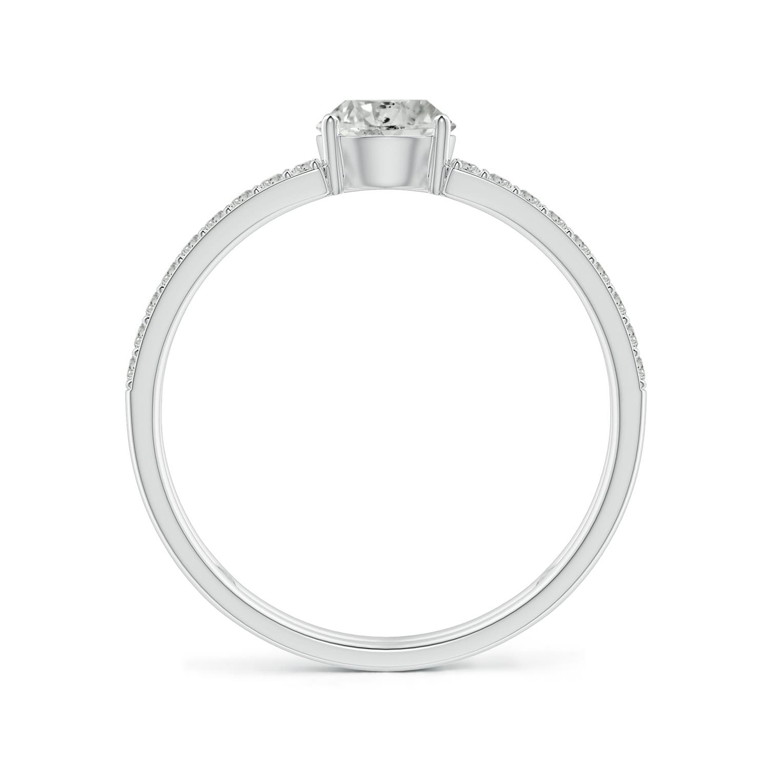 K, I3 / 0.79 CT / 14 KT White Gold