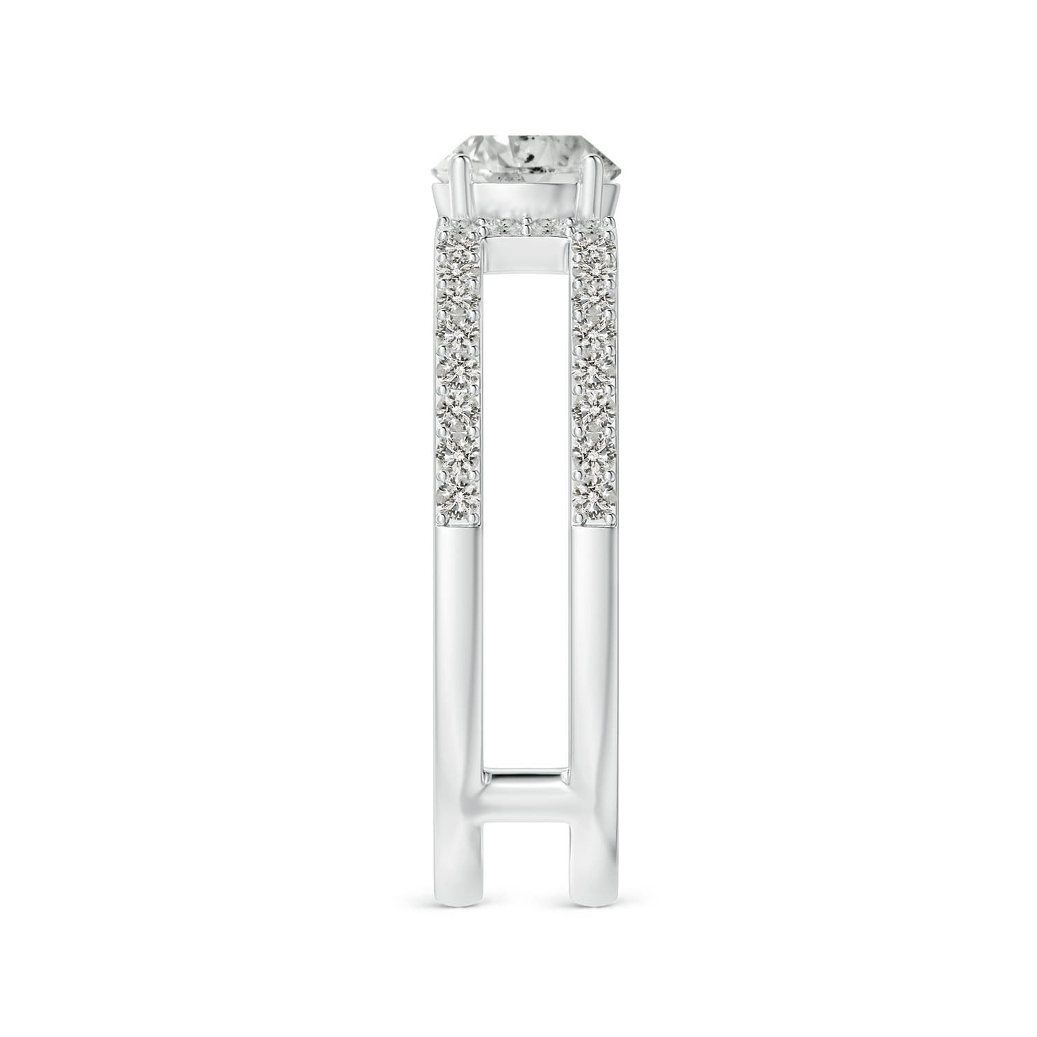 K, I3 / 0.79 CT / 14 KT White Gold