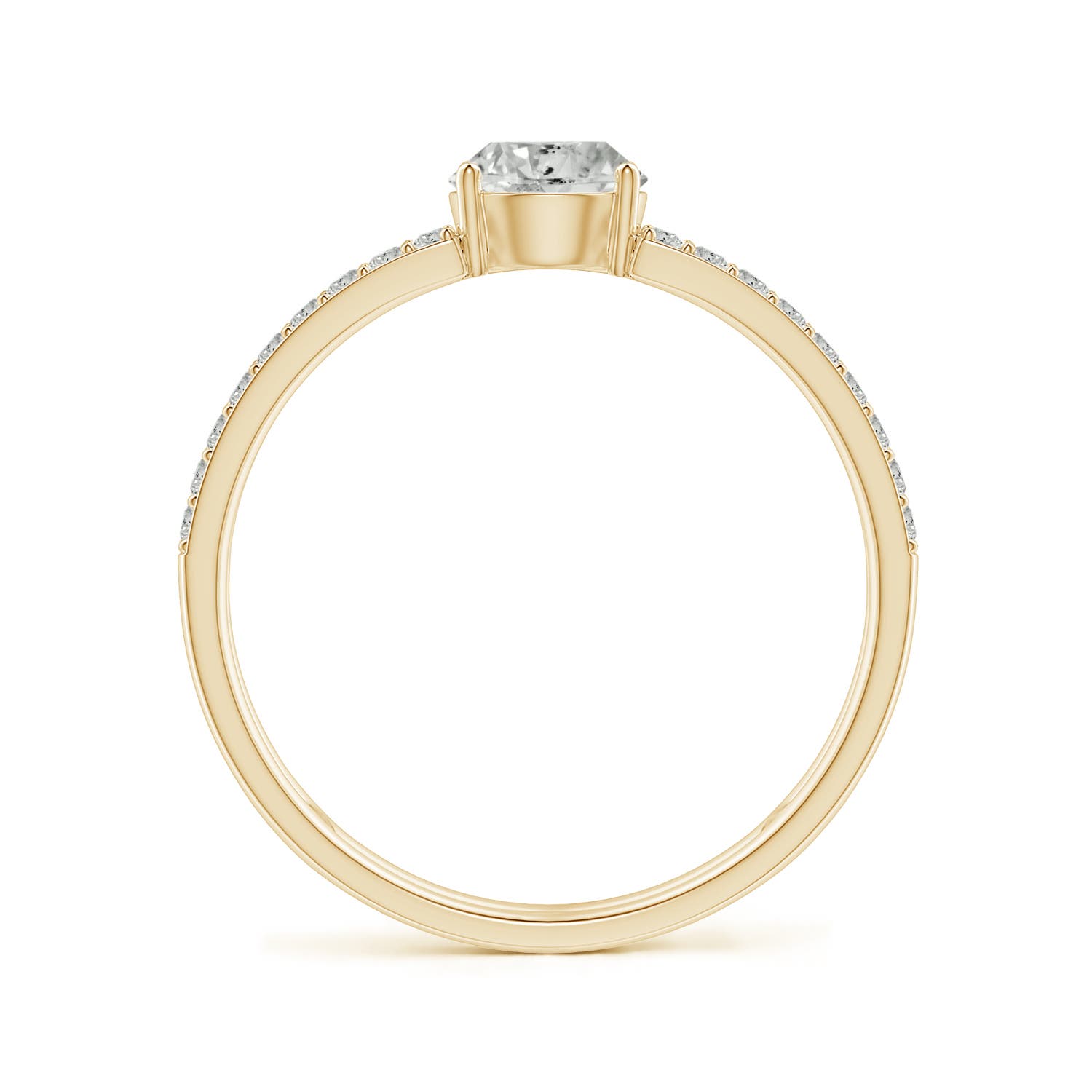 K, I3 / 0.79 CT / 14 KT Yellow Gold