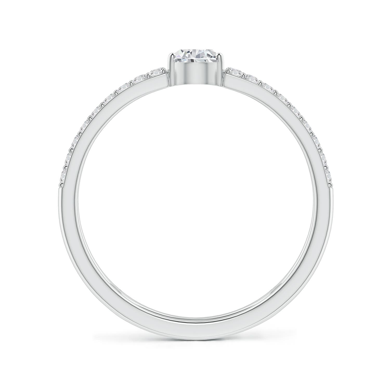 H, SI2 / 0.72 CT / 14 KT White Gold