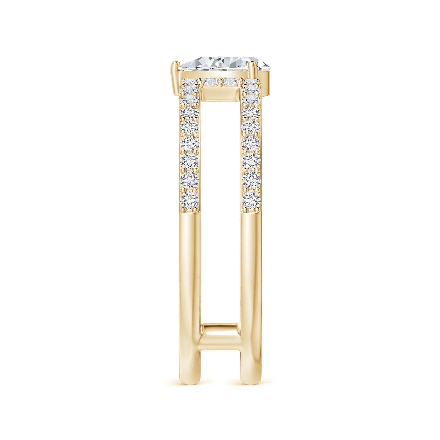 H, SI2 / 0.72 CT / 14 KT Yellow Gold