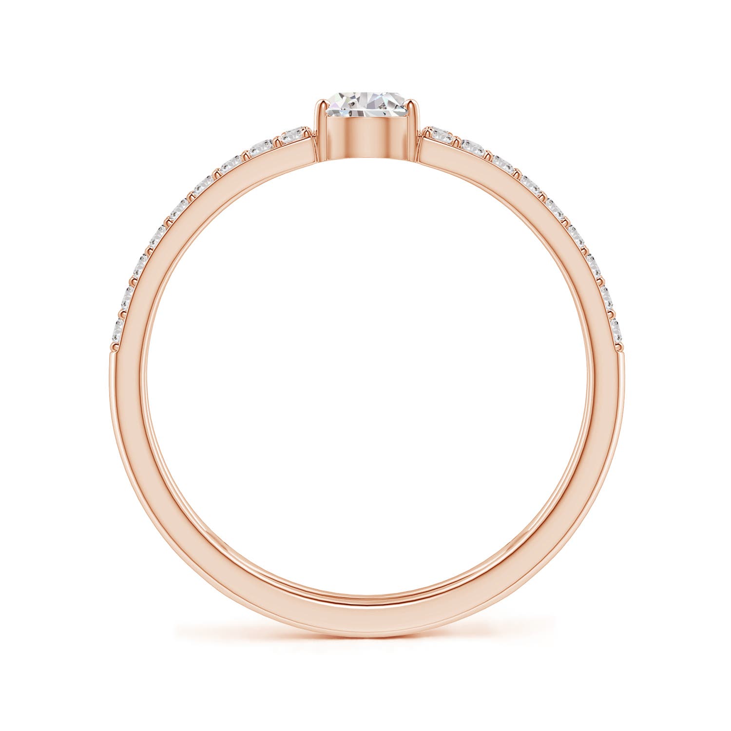 I-J, I1-I2 / 0.72 CT / 14 KT Rose Gold