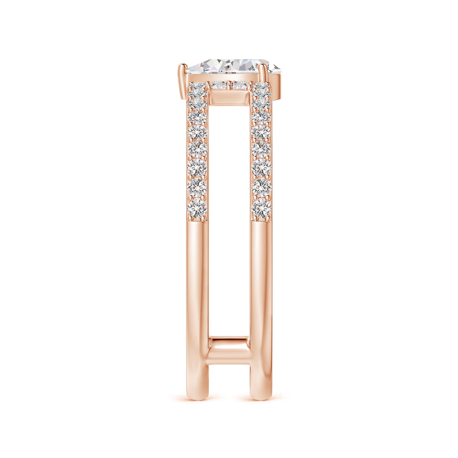 I-J, I1-I2 / 0.72 CT / 14 KT Rose Gold