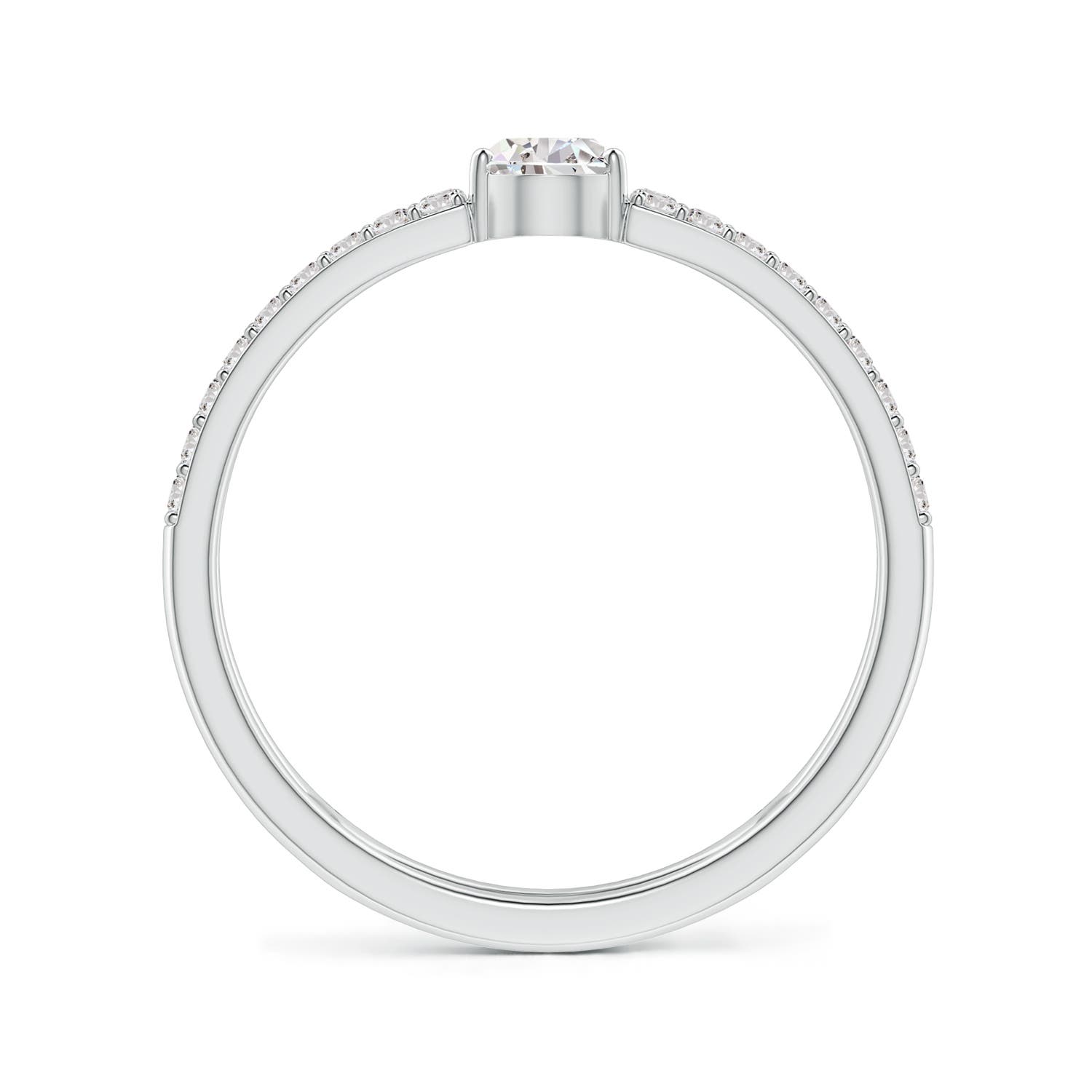 I-J, I1-I2 / 0.72 CT / 14 KT White Gold