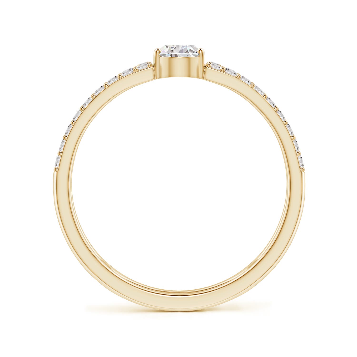 I-J, I1-I2 / 0.72 CT / 14 KT Yellow Gold