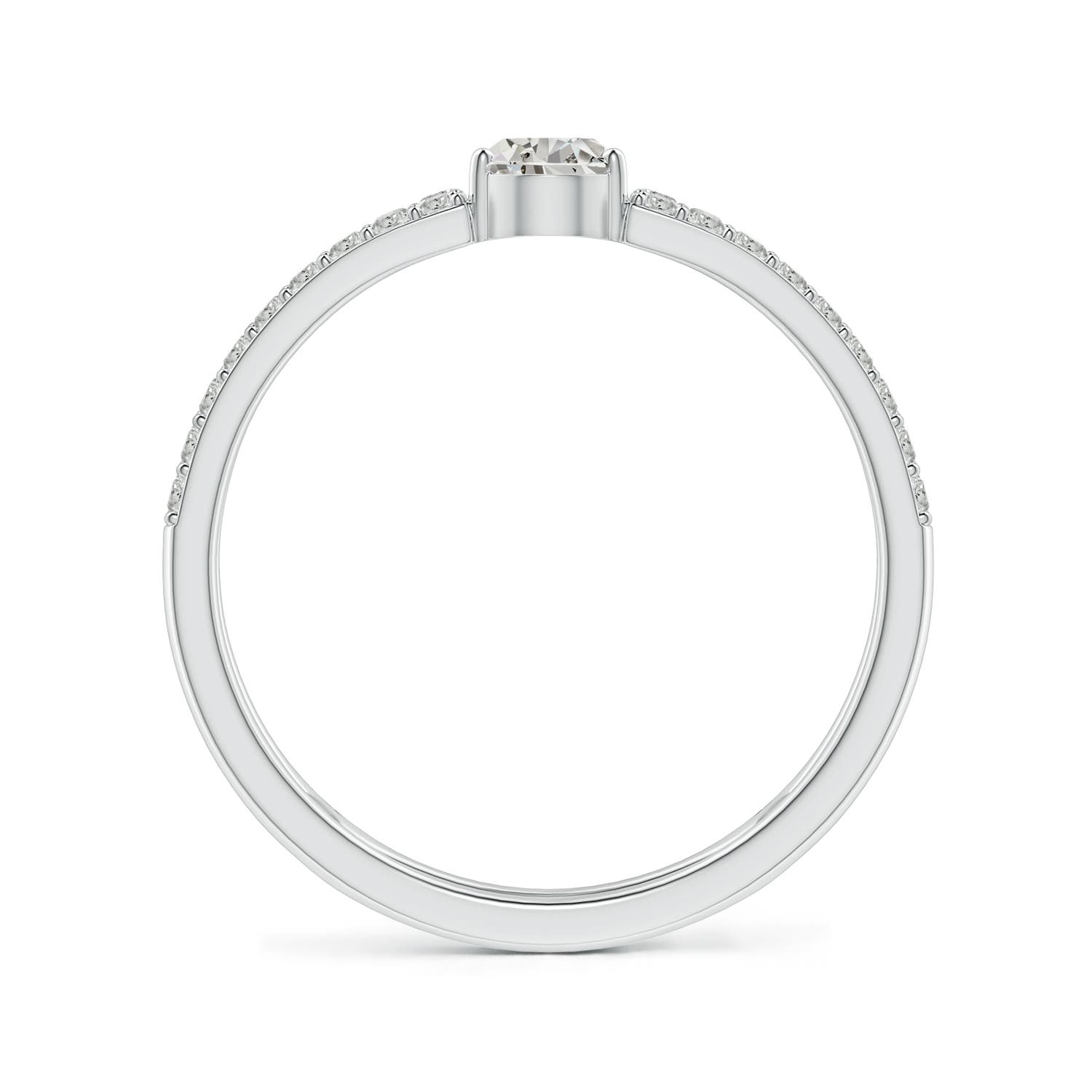 K, I3 / 0.72 CT / 14 KT White Gold