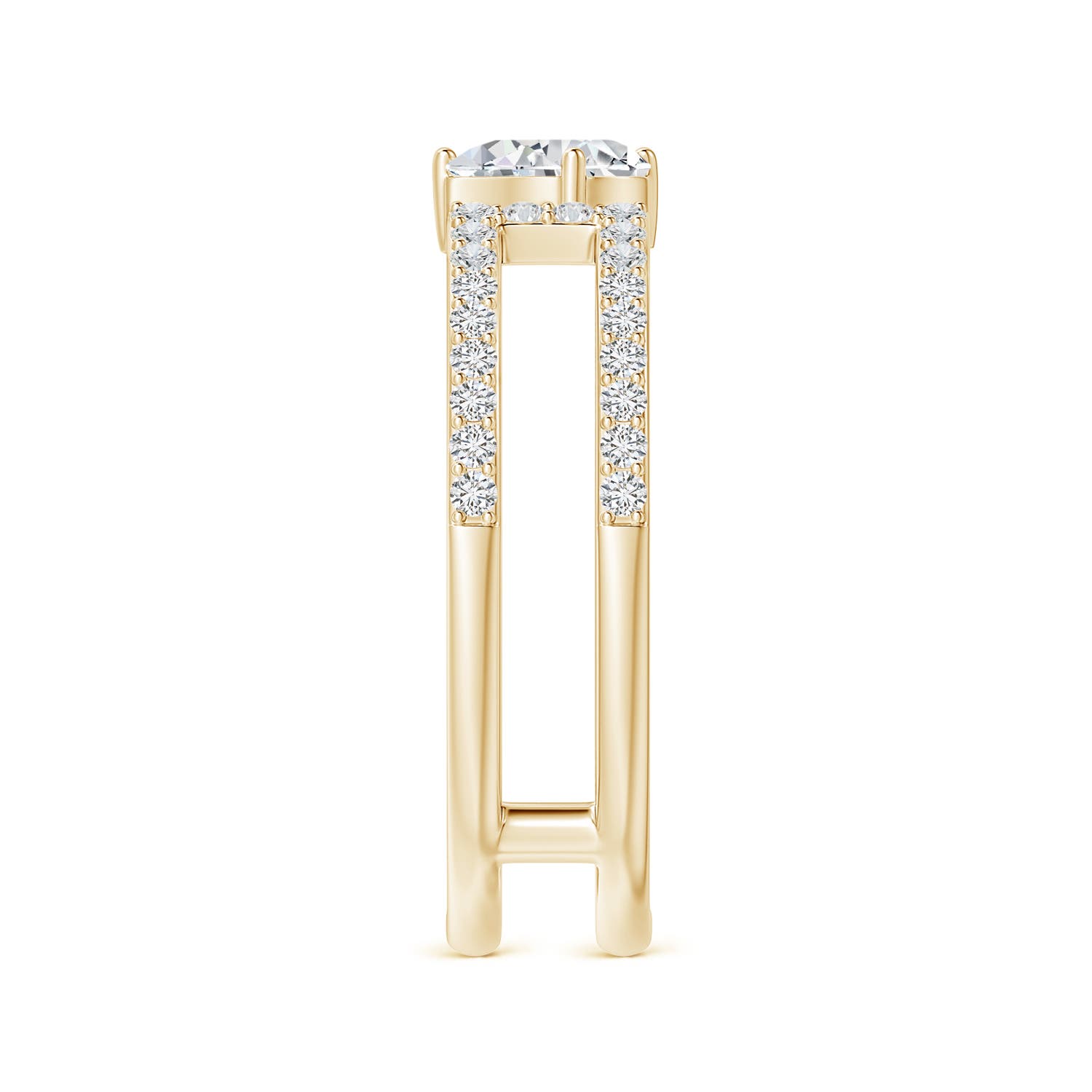 H, SI2 / 0.72 CT / 14 KT Yellow Gold