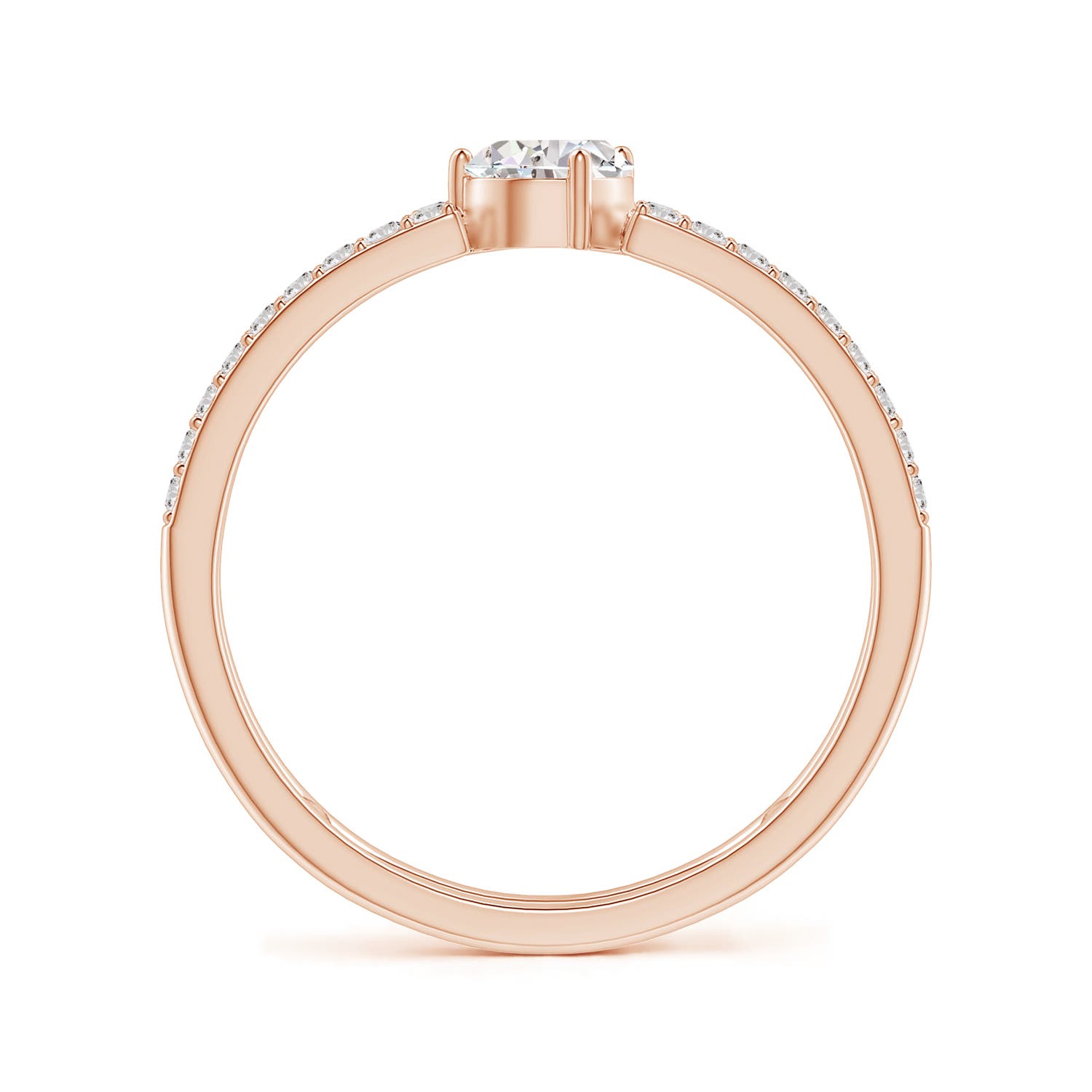 I-J, I1-I2 / 0.72 CT / 14 KT Rose Gold