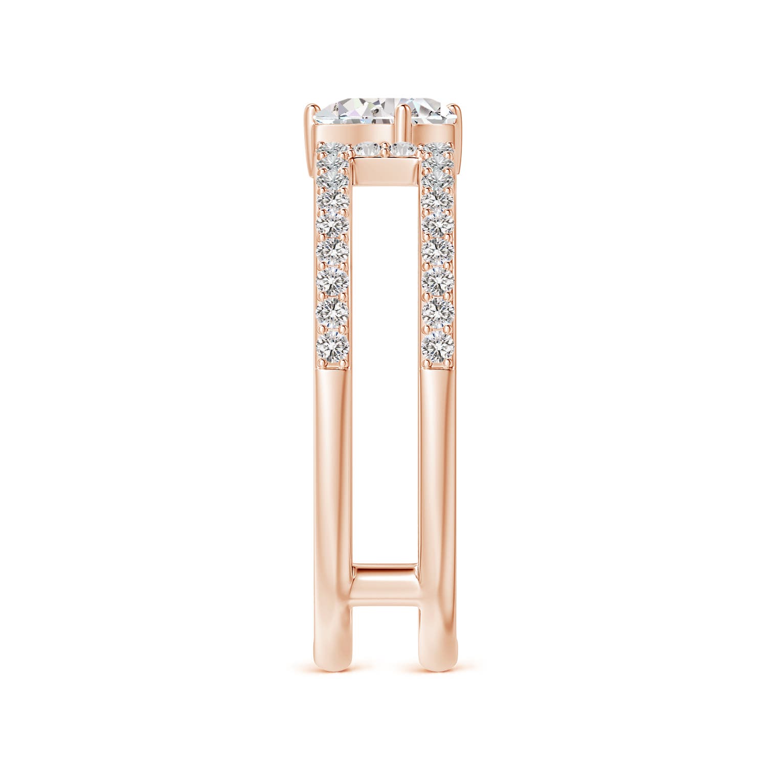 I-J, I1-I2 / 0.72 CT / 14 KT Rose Gold