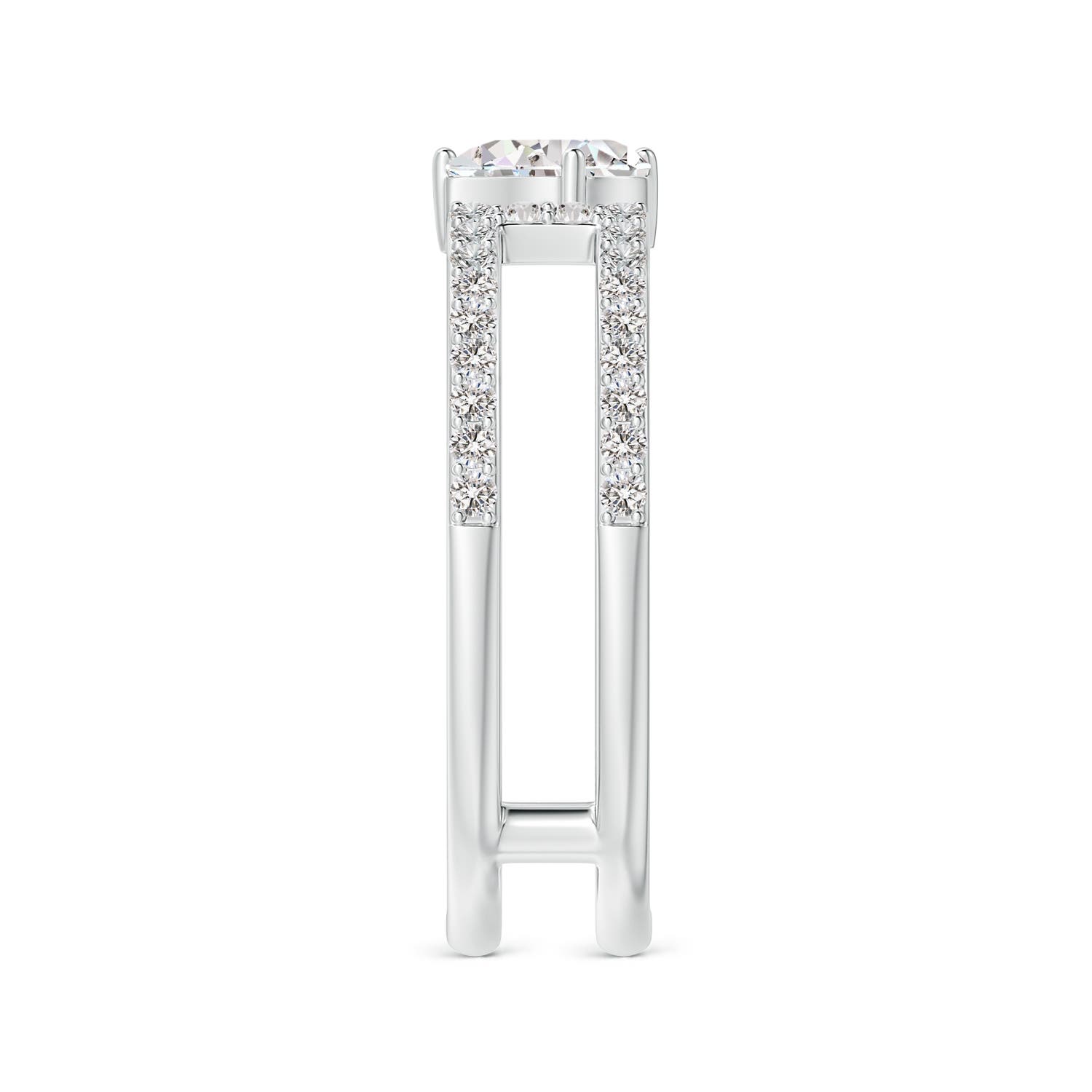 I-J, I1-I2 / 0.72 CT / 14 KT White Gold