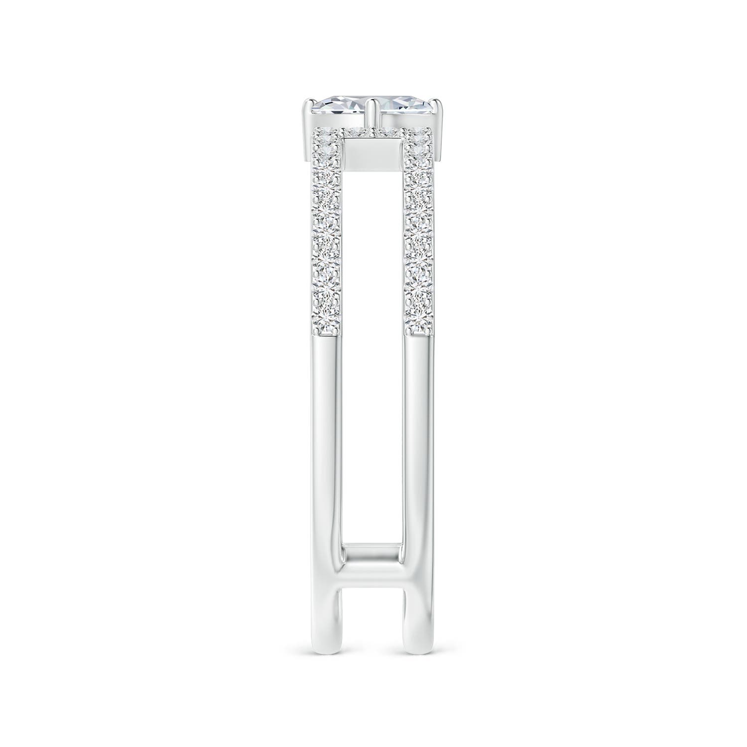 H, SI2 / 0.51 CT / 14 KT White Gold