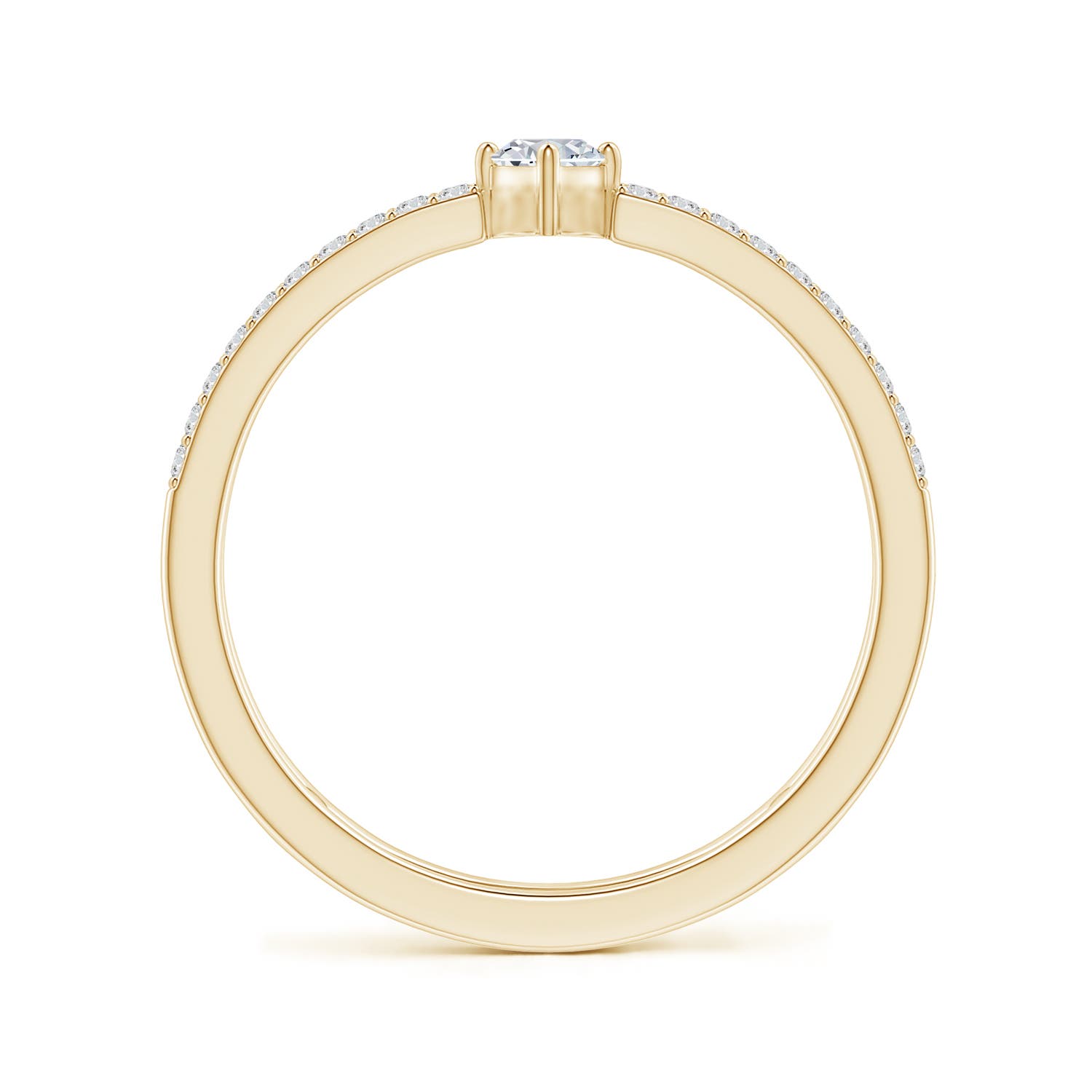 H, SI2 / 0.51 CT / 14 KT Yellow Gold