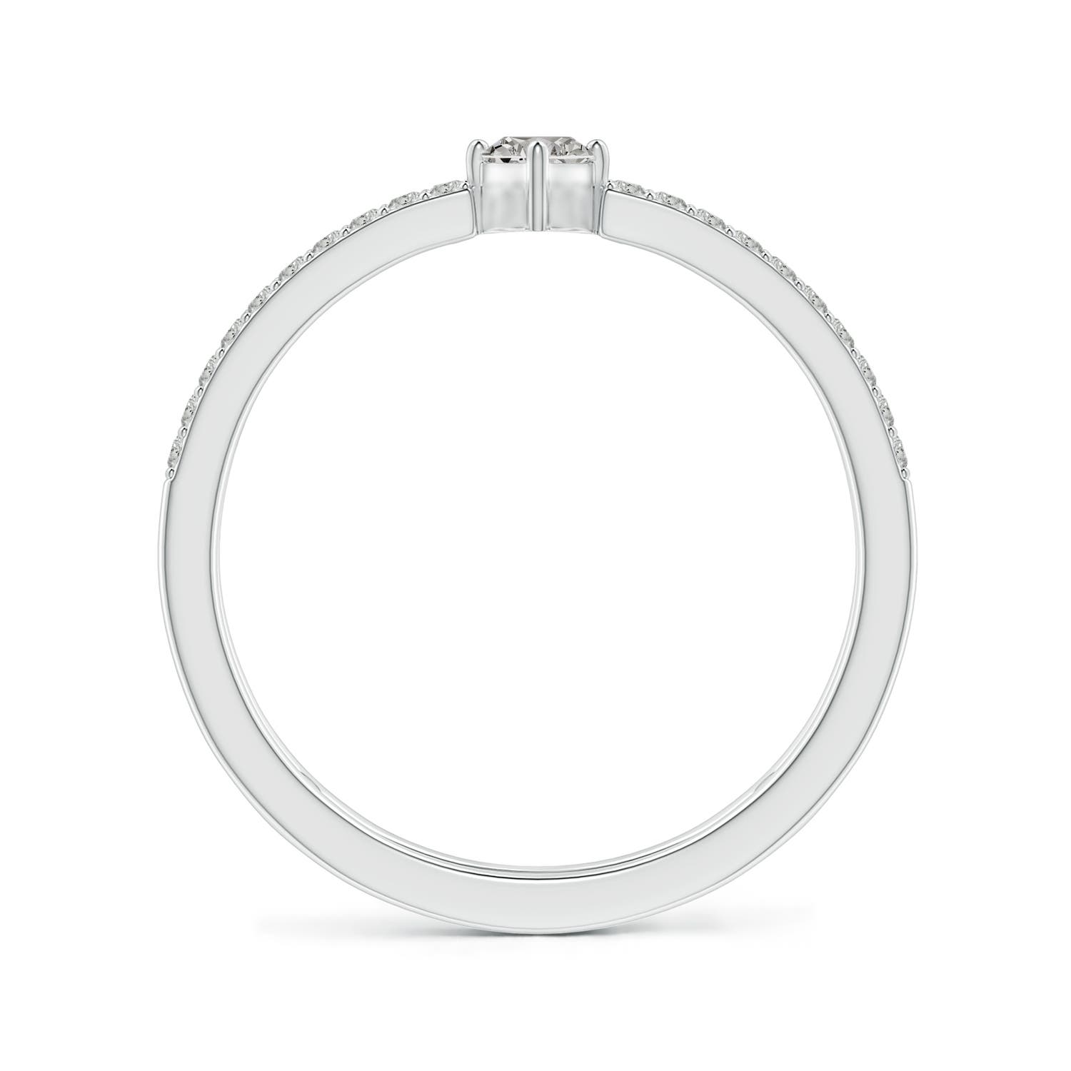 K, I3 / 0.51 CT / 14 KT White Gold