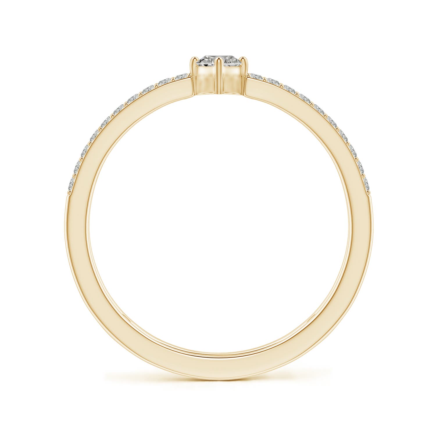 K, I3 / 0.51 CT / 14 KT Yellow Gold