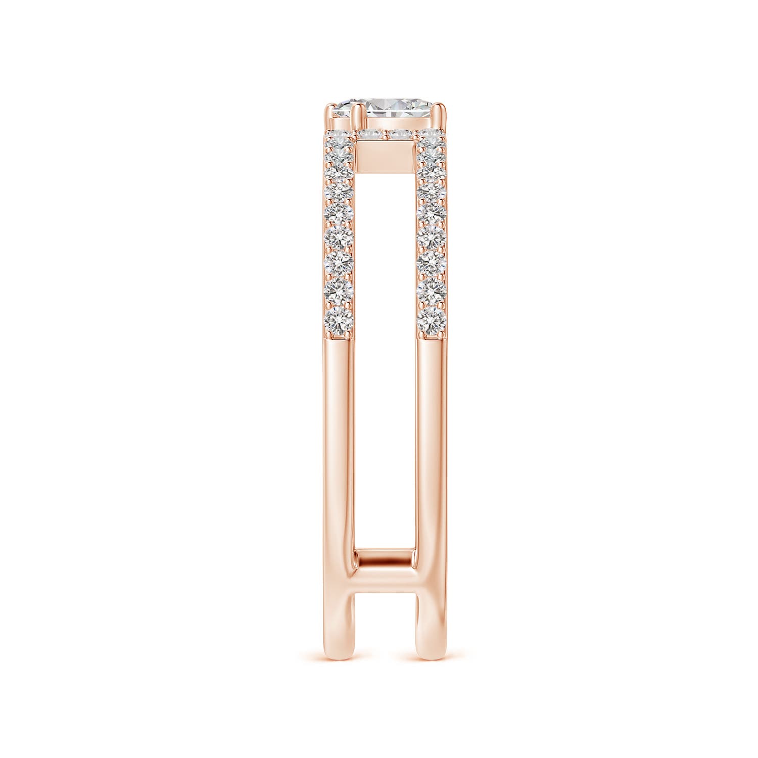 I-J, I1-I2 / 0.51 CT / 14 KT Rose Gold