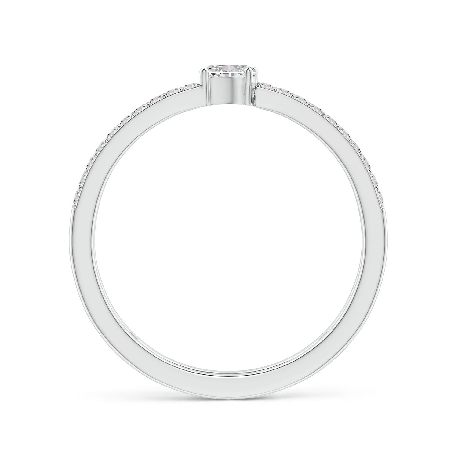 I-J, I1-I2 / 0.51 CT / 14 KT White Gold