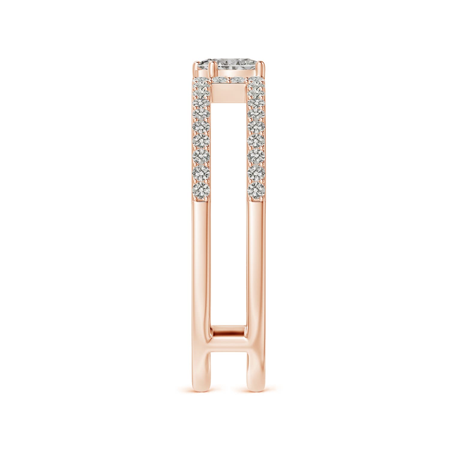 K, I3 / 0.51 CT / 14 KT Rose Gold