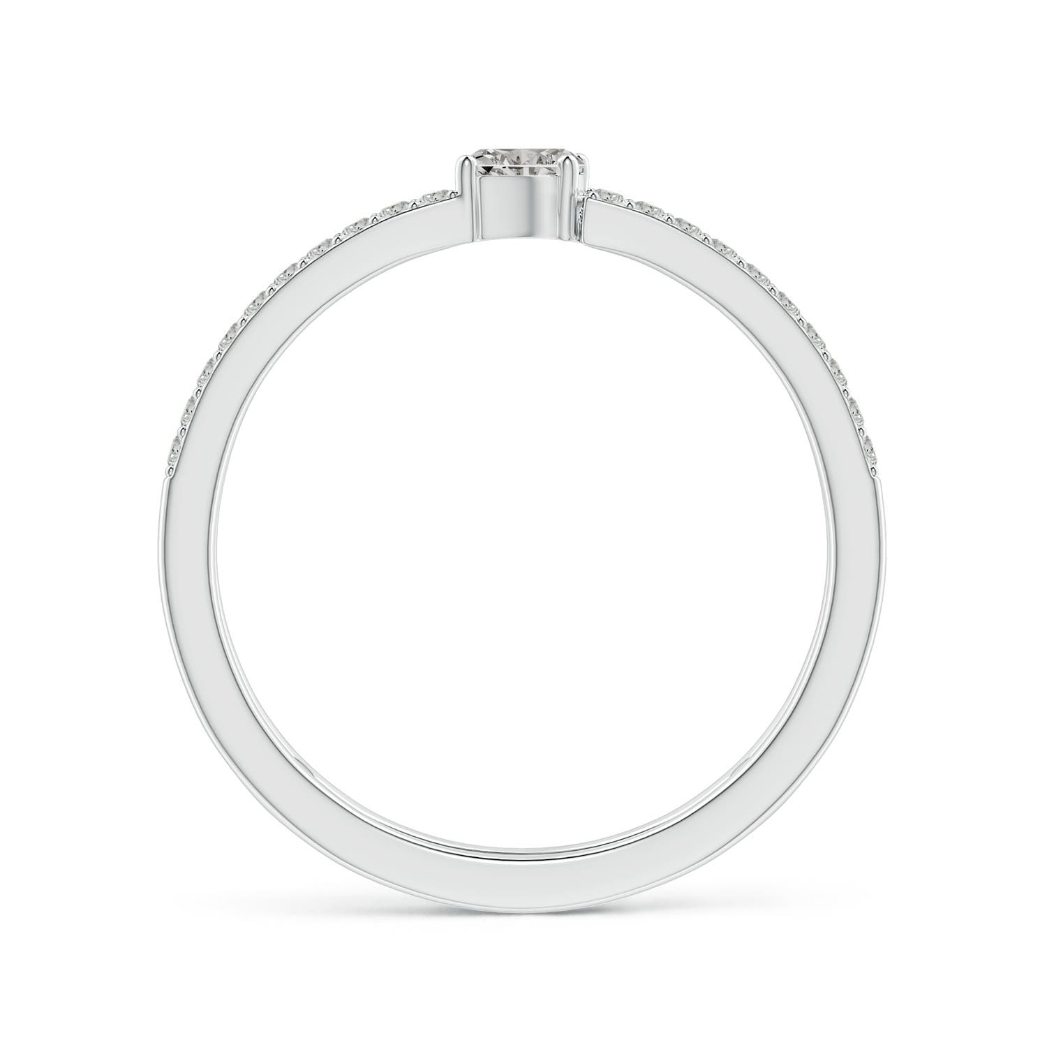 K, I3 / 0.51 CT / 14 KT White Gold