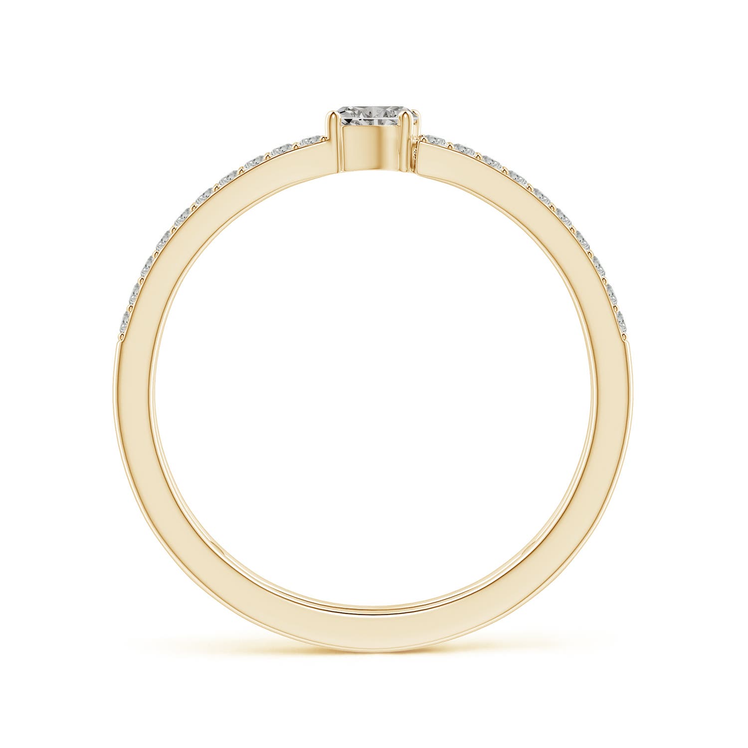 K, I3 / 0.51 CT / 14 KT Yellow Gold