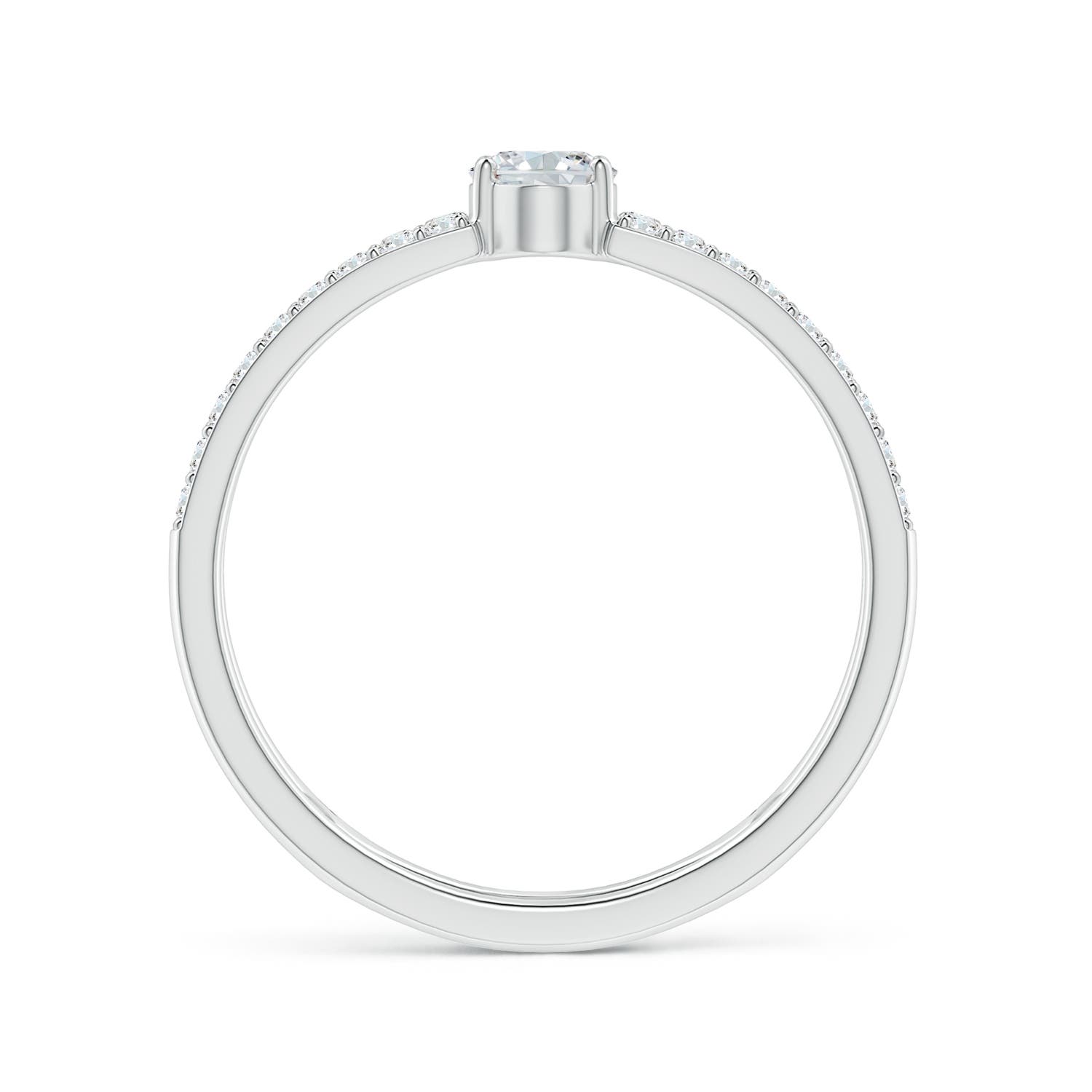 G, VS2 / 0.75 CT / 14 KT White Gold