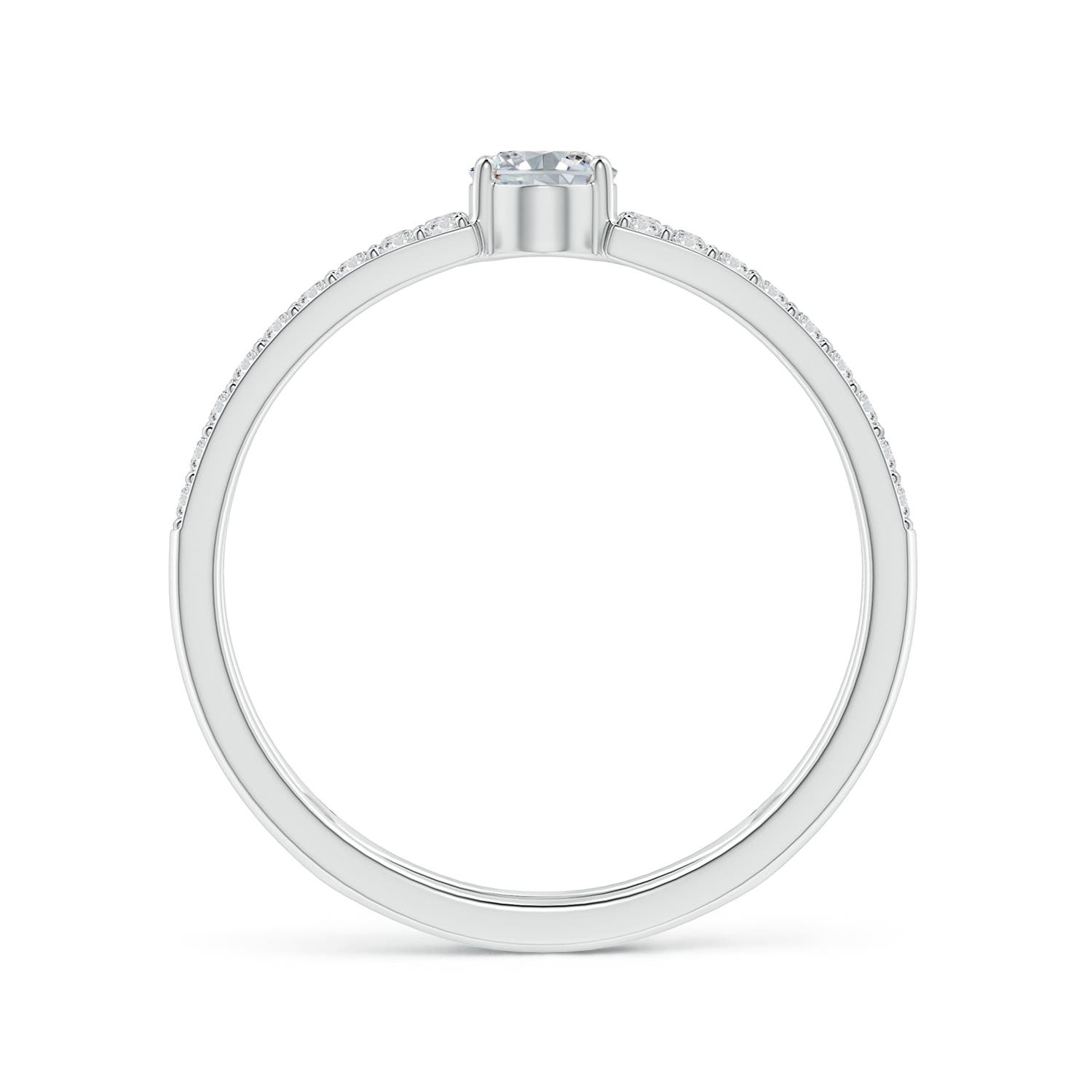 H, SI2 / 0.75 CT / 14 KT White Gold