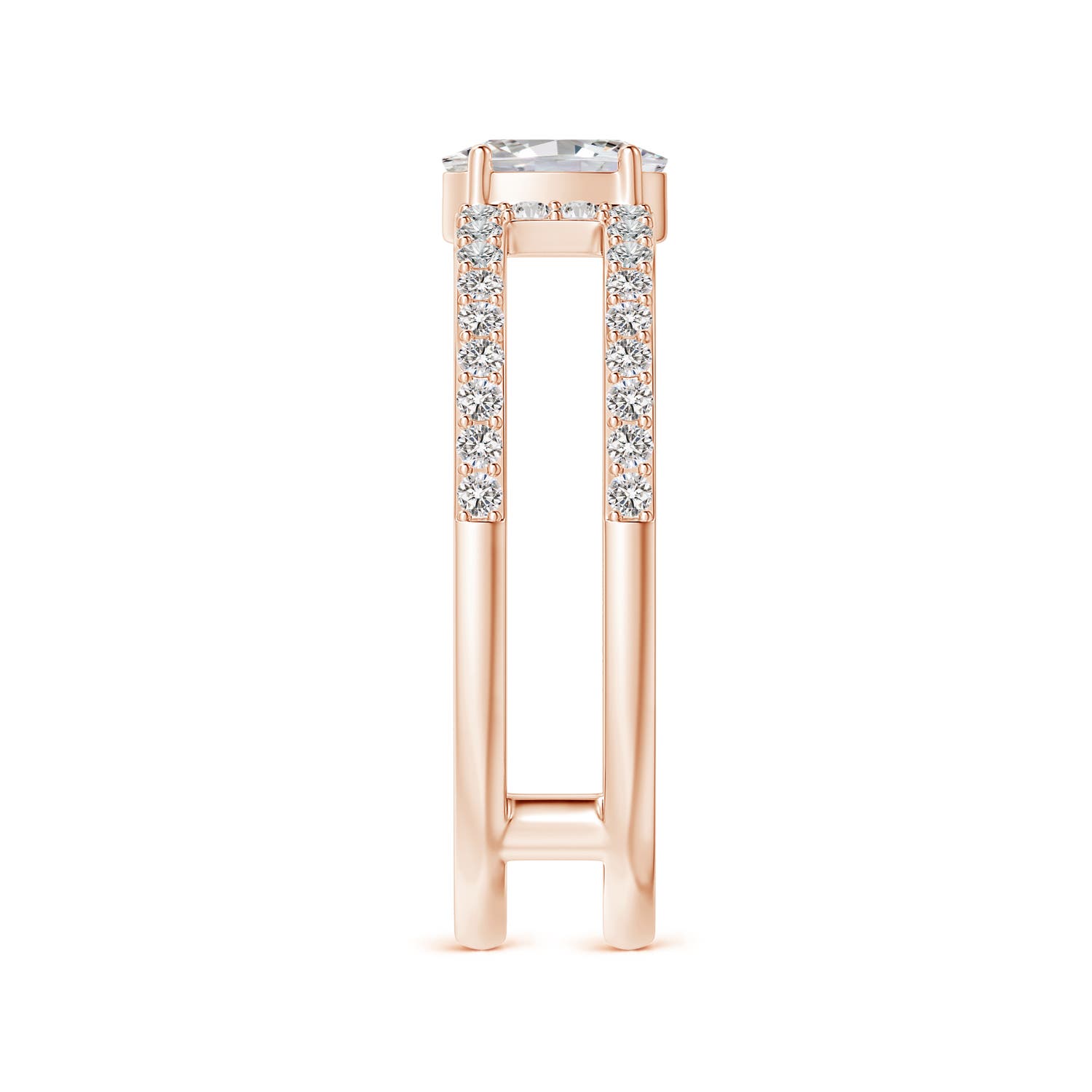 I-J, I1-I2 / 0.75 CT / 14 KT Rose Gold