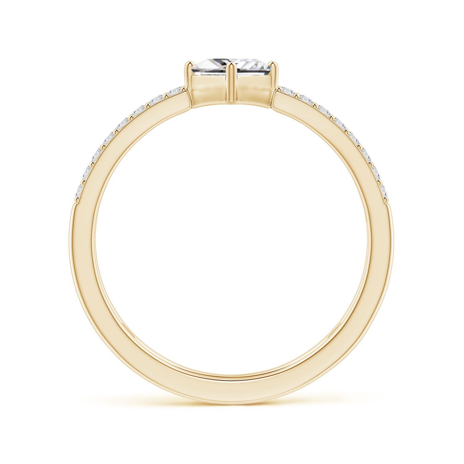 H, SI2 / 0.61 CT / 14 KT Yellow Gold