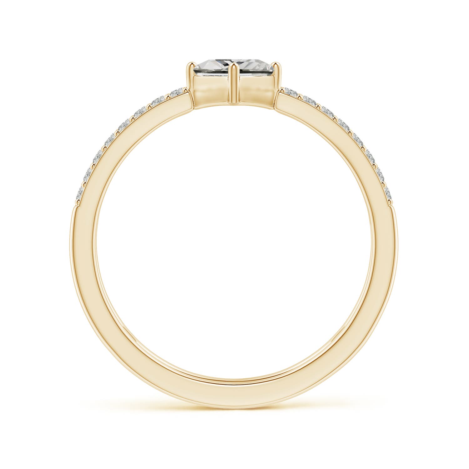 K, I3 / 0.61 CT / 14 KT Yellow Gold