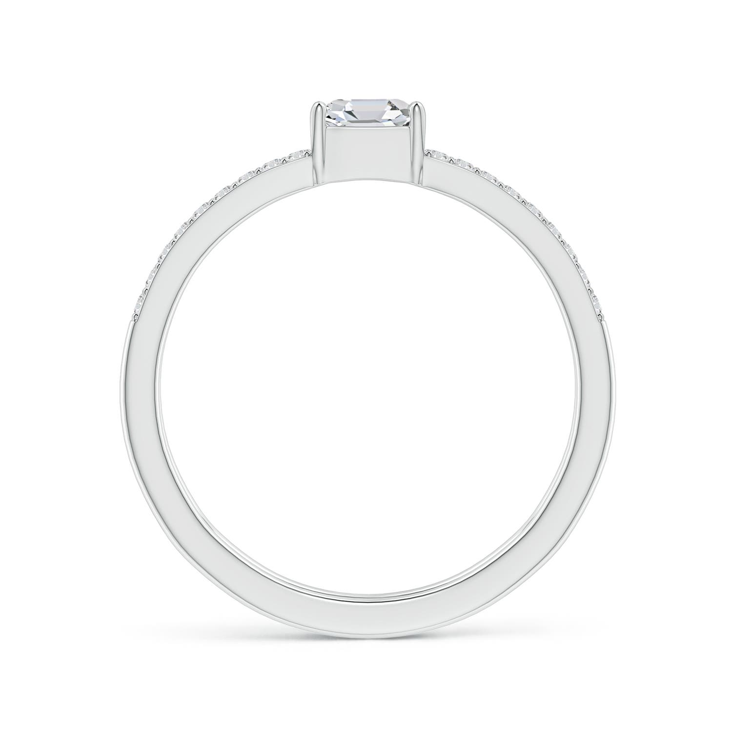 H, SI2 / 1.04 CT / 14 KT White Gold