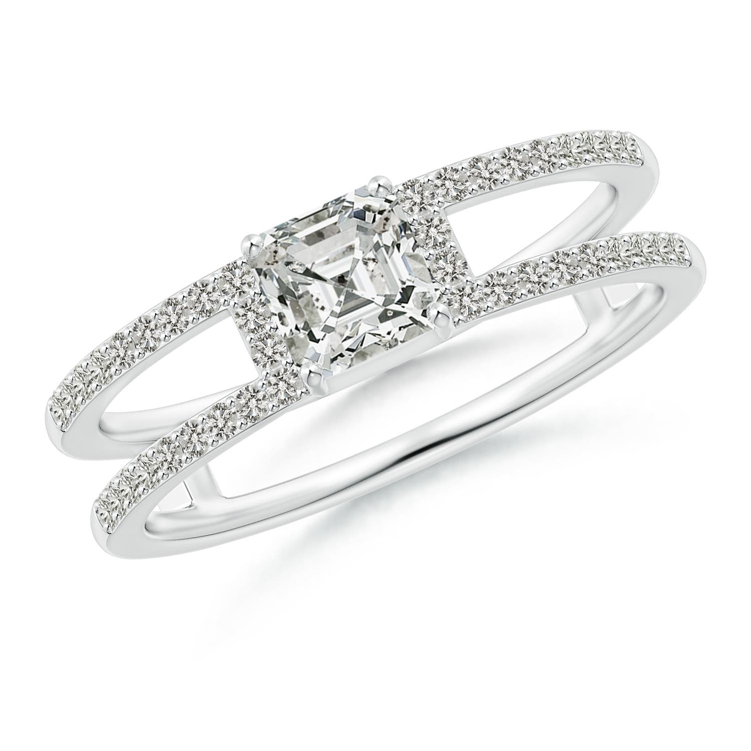 K, I3 / 1.04 CT / 14 KT White Gold