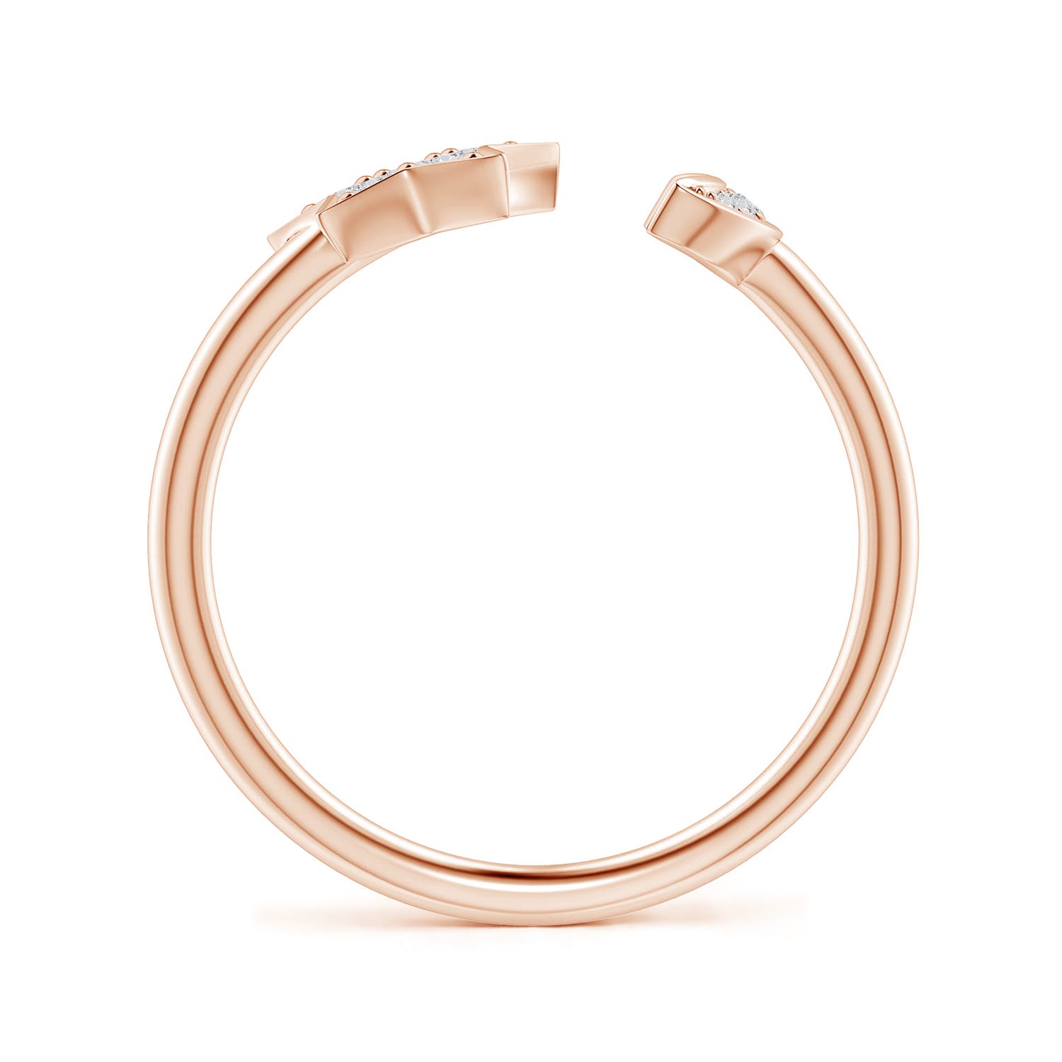 H, SI2 / 0.19 CT / 14 KT Rose Gold