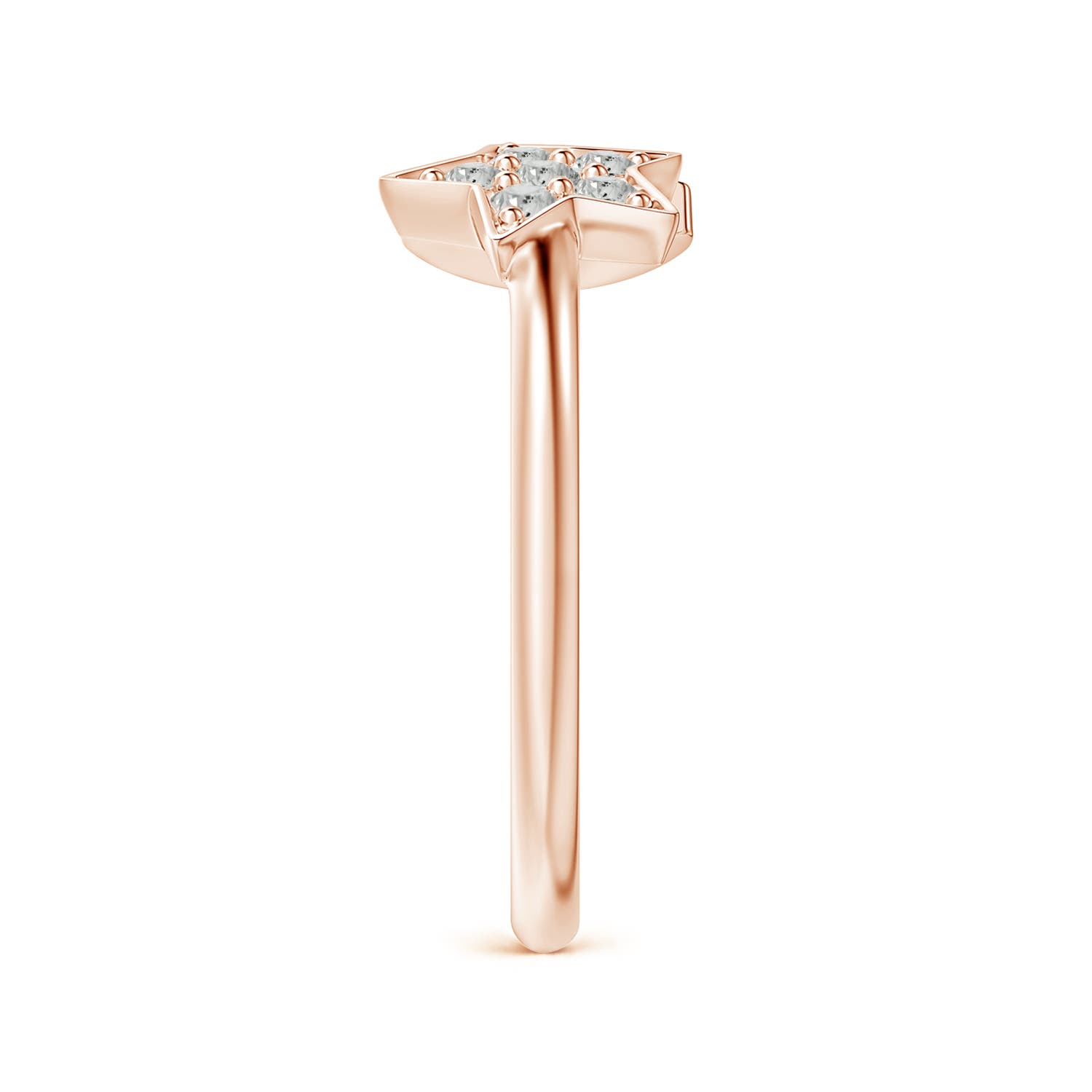 K, I3 / 0.19 CT / 14 KT Rose Gold