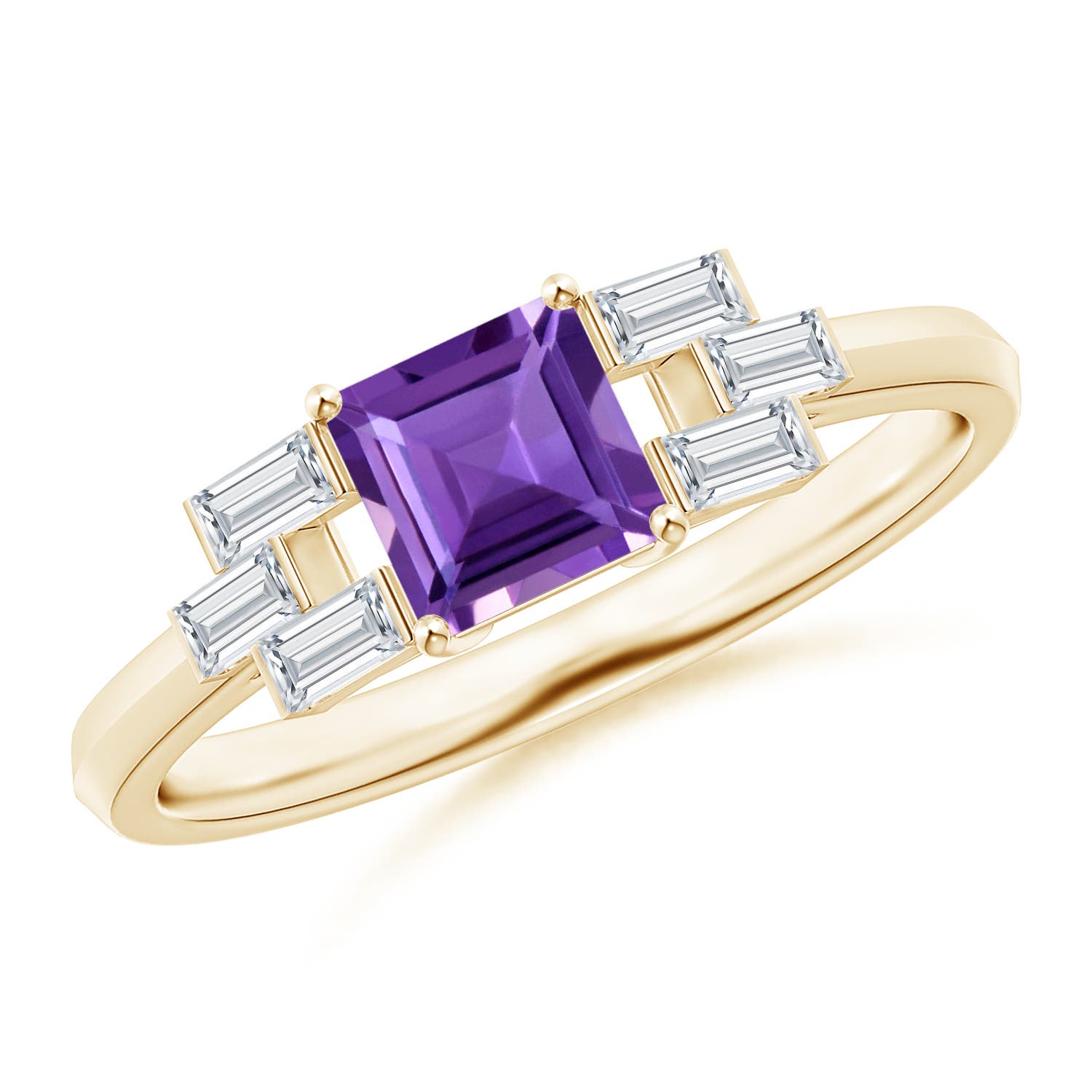 AAA - Amethyst / 1.12 CT / 14 KT Yellow Gold