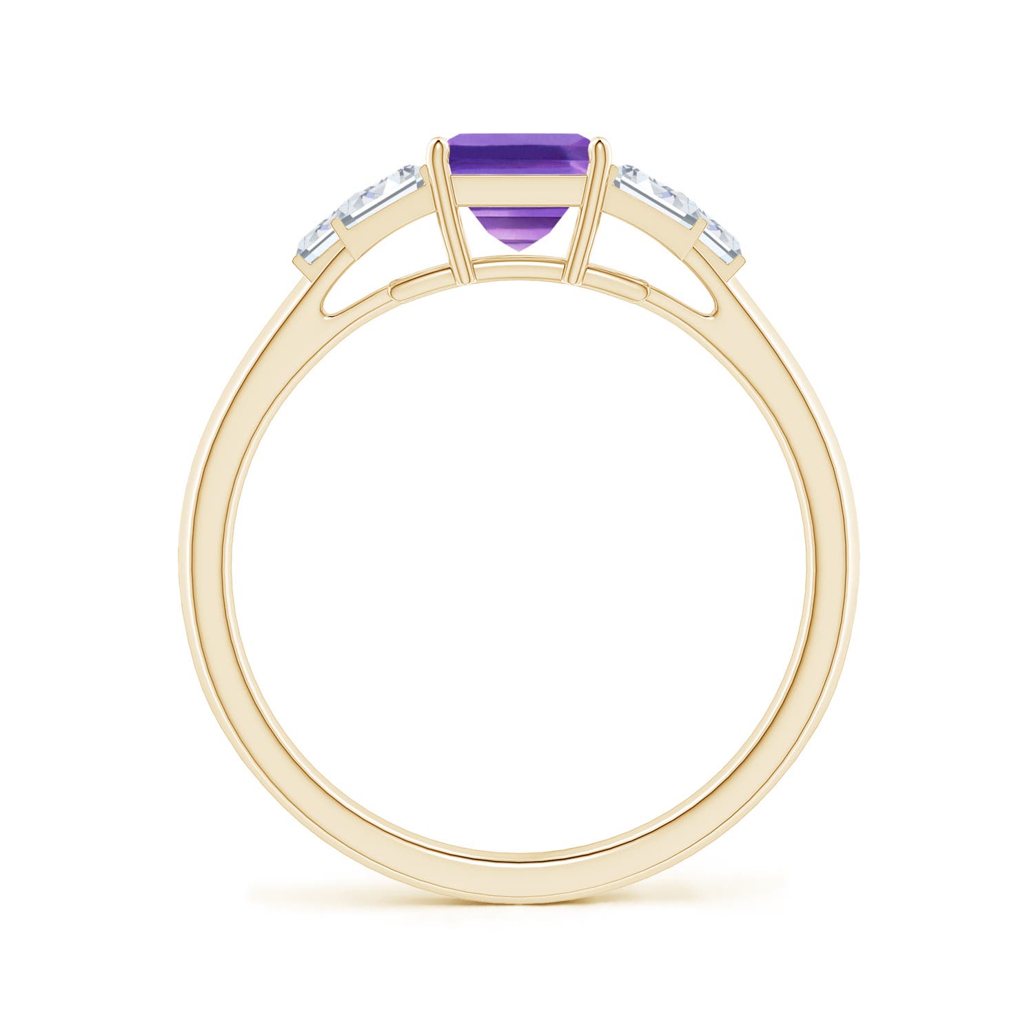 AAA - Amethyst / 1.12 CT / 14 KT Yellow Gold