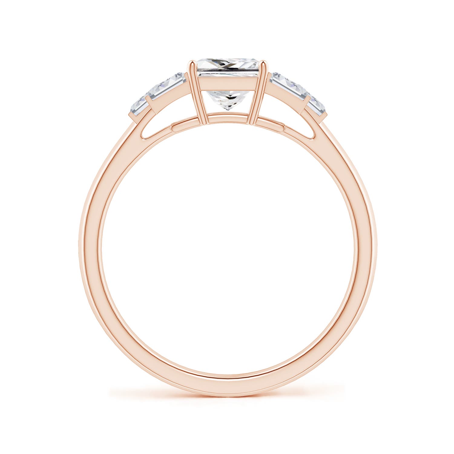 H, SI2 / 1.12 CT / 14 KT Rose Gold