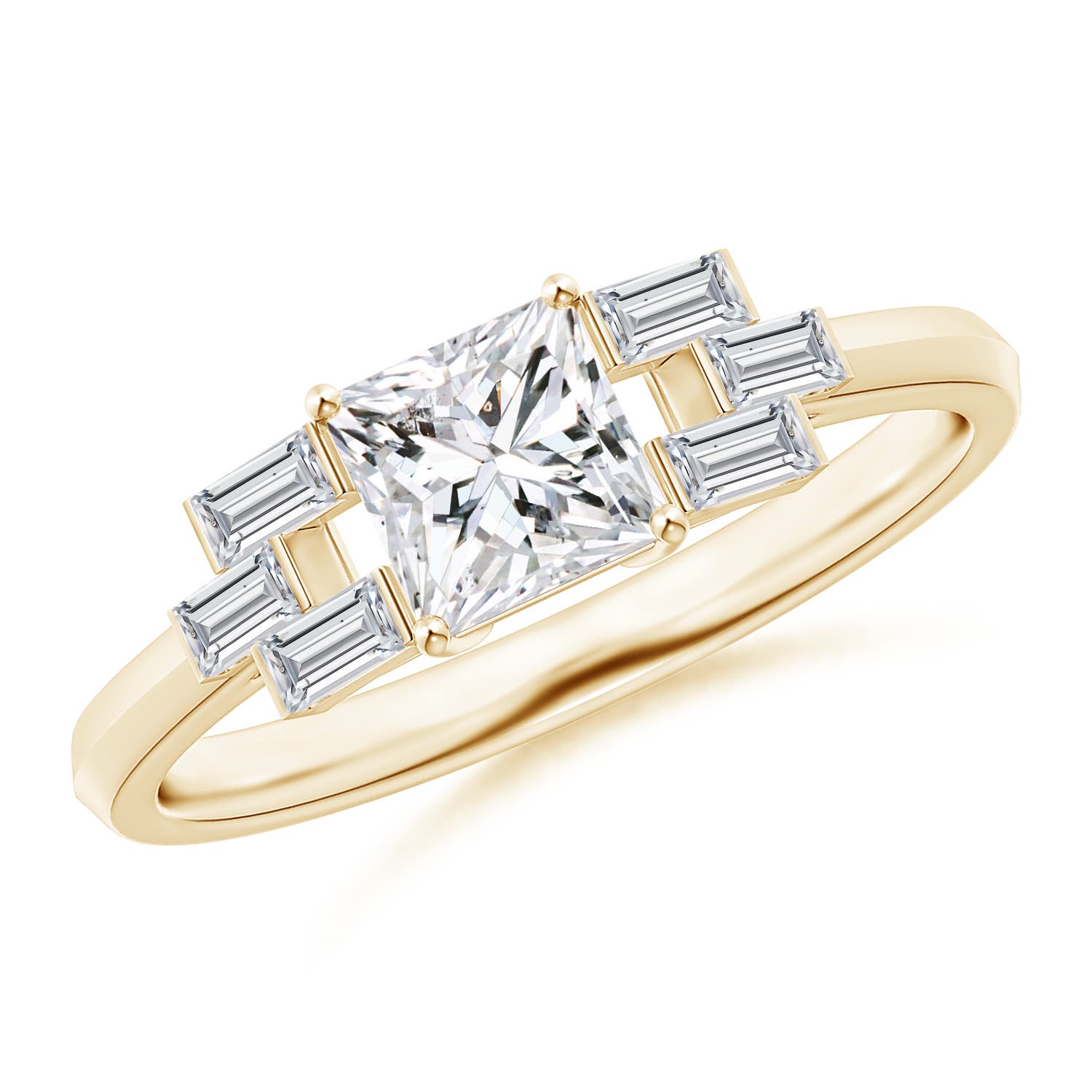 H, SI2 / 1.12 CT / 14 KT Yellow Gold