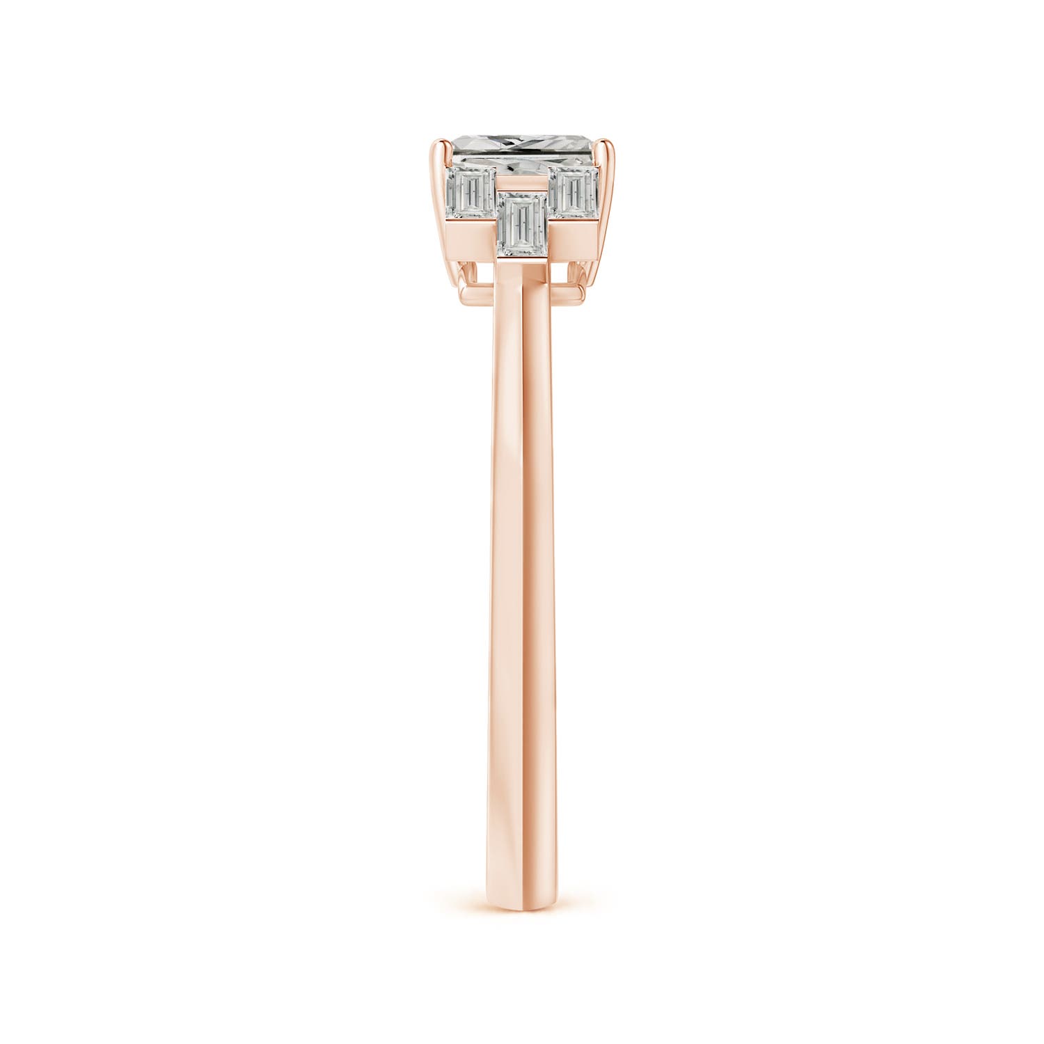 K, I3 / 1.12 CT / 14 KT Rose Gold