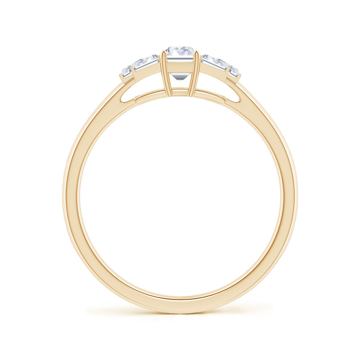 F-G, VS / 0.6 CT / 14 KT Yellow Gold