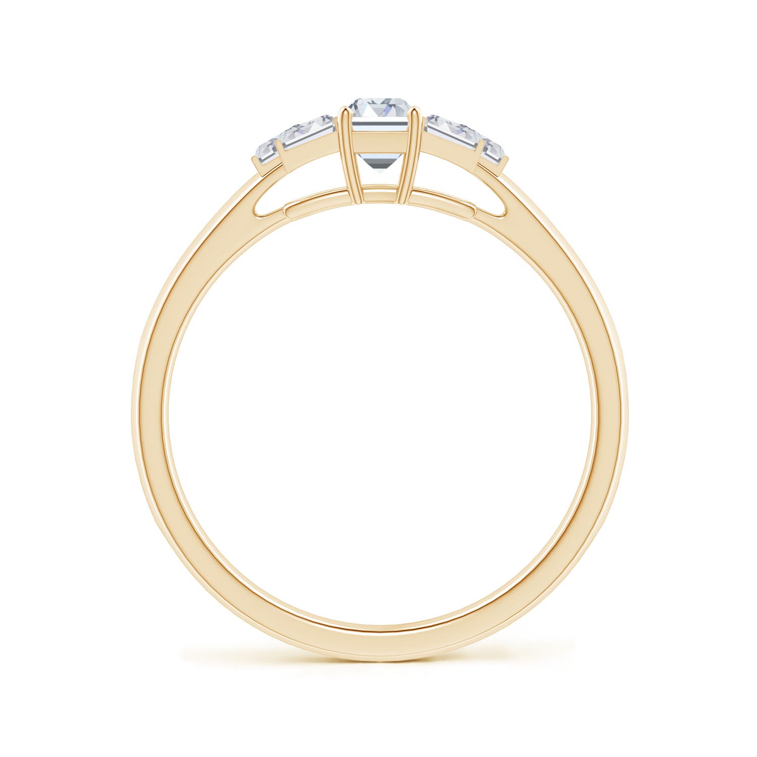 H, SI2 / 0.6 CT / 14 KT Yellow Gold