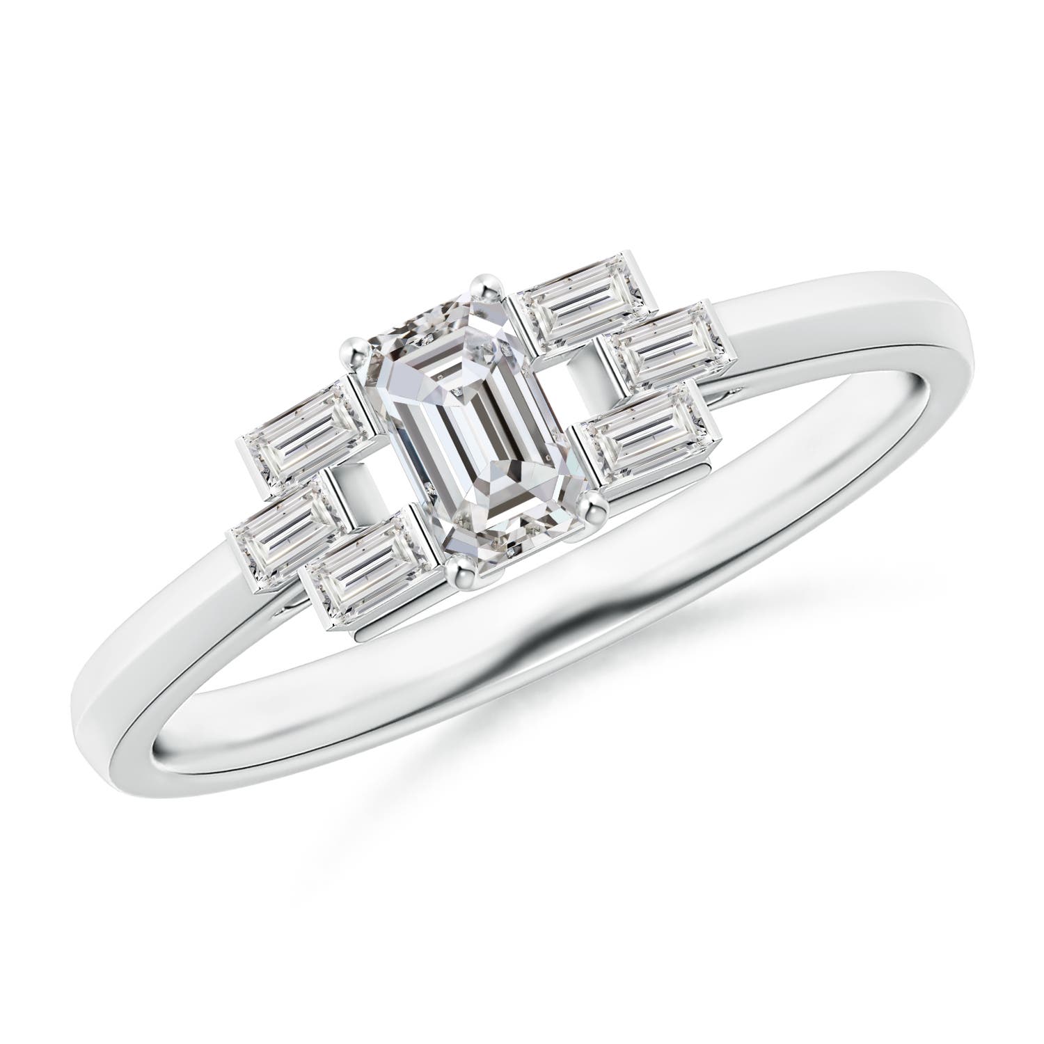 I-J, I1-I2 / 0.6 CT / 14 KT White Gold