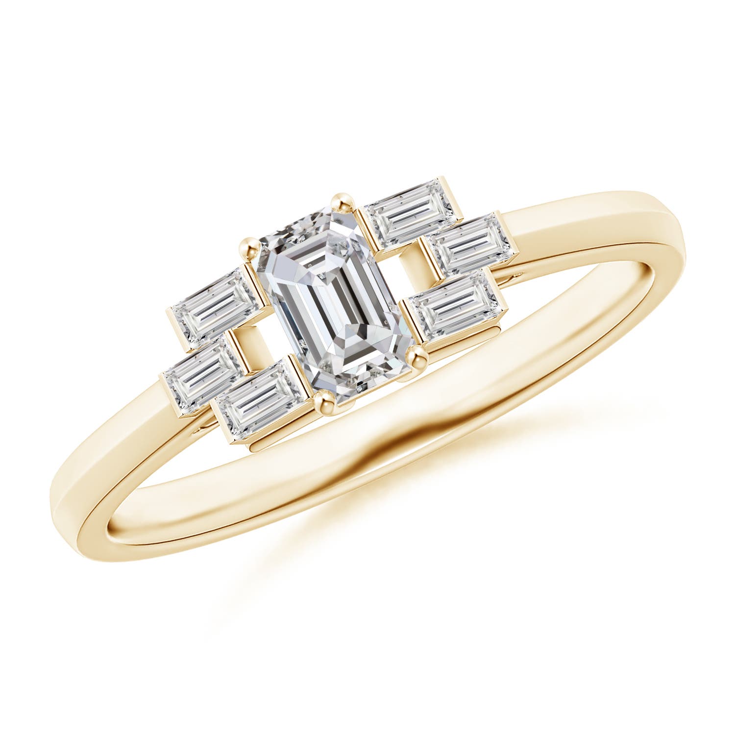 I-J, I1-I2 / 0.6 CT / 14 KT Yellow Gold