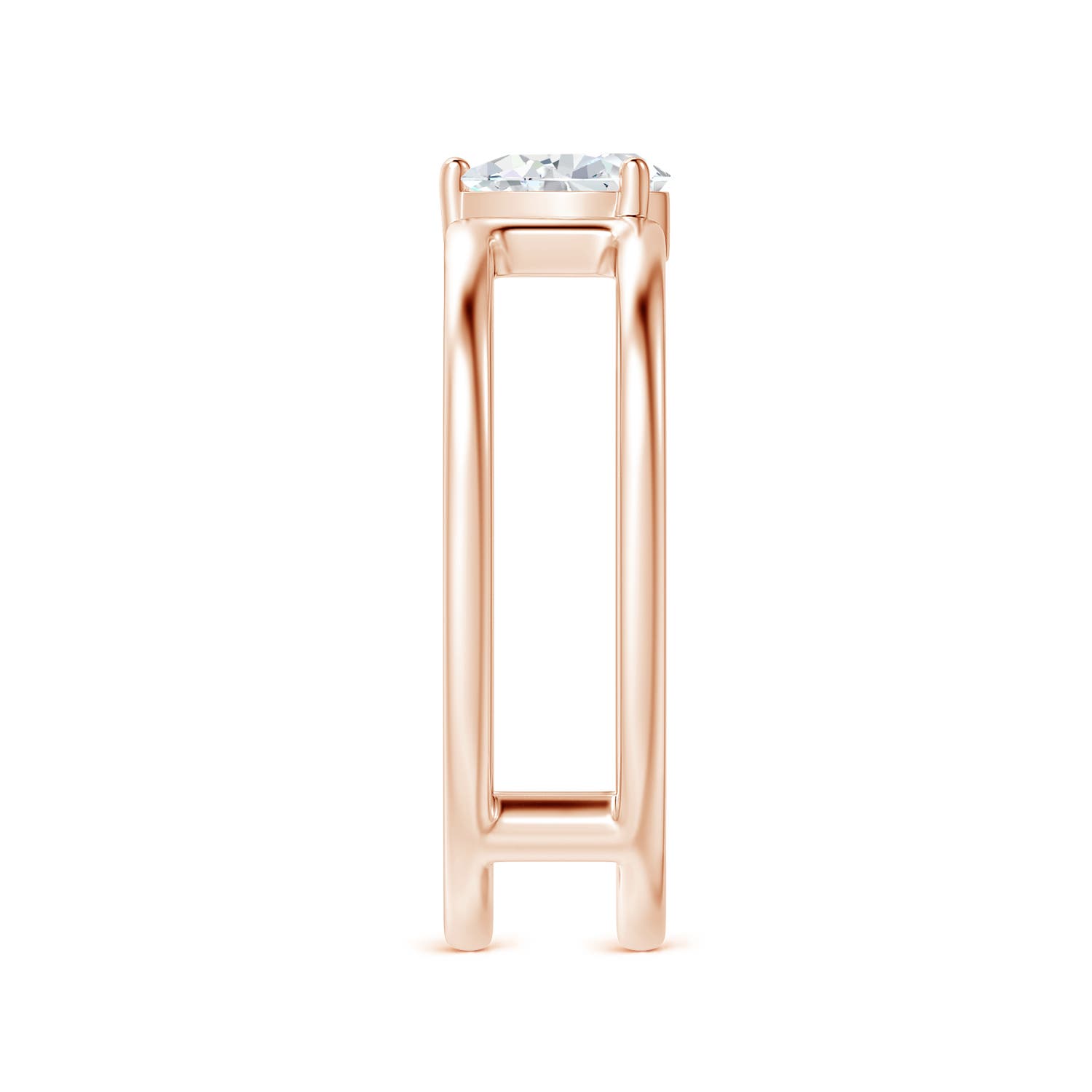 G, VS2 / 0.4 CT / 14 KT Rose Gold