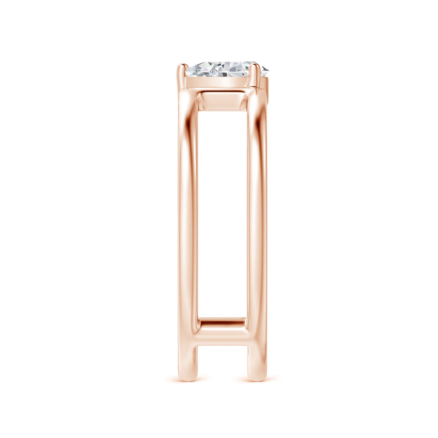 H, SI2 / 0.4 CT / 14 KT Rose Gold