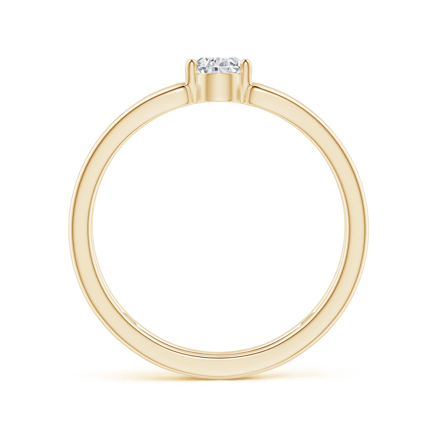 H, SI2 / 0.4 CT / 14 KT Yellow Gold