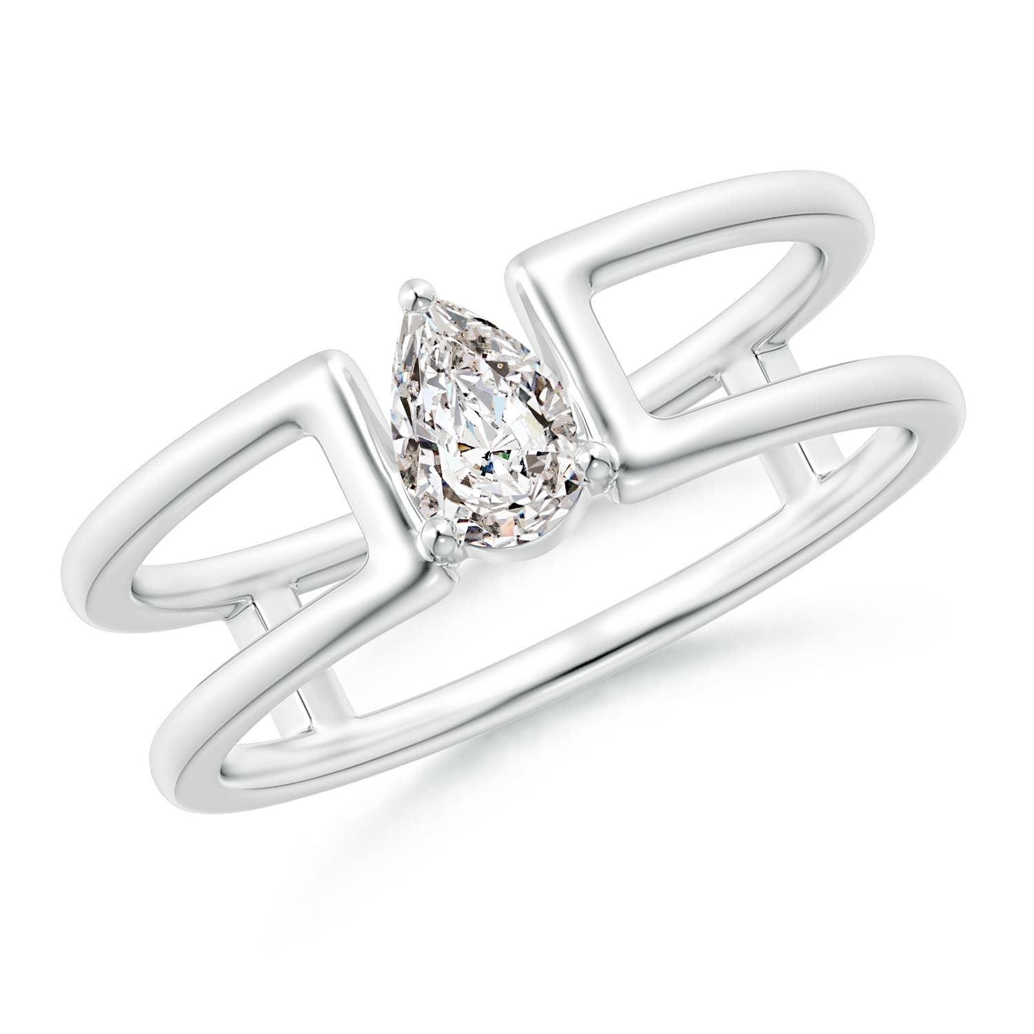 I-J, I1-I2 / 0.4 CT / 14 KT White Gold