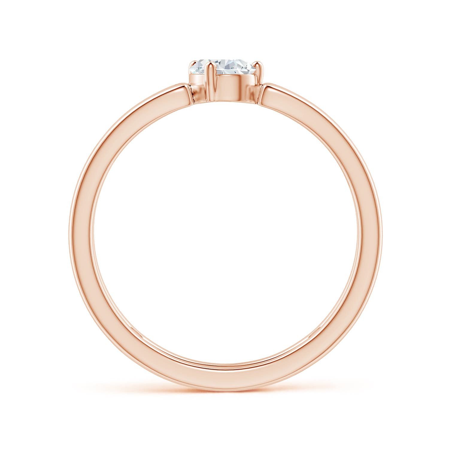 G, VS2 / 0.4 CT / 14 KT Rose Gold