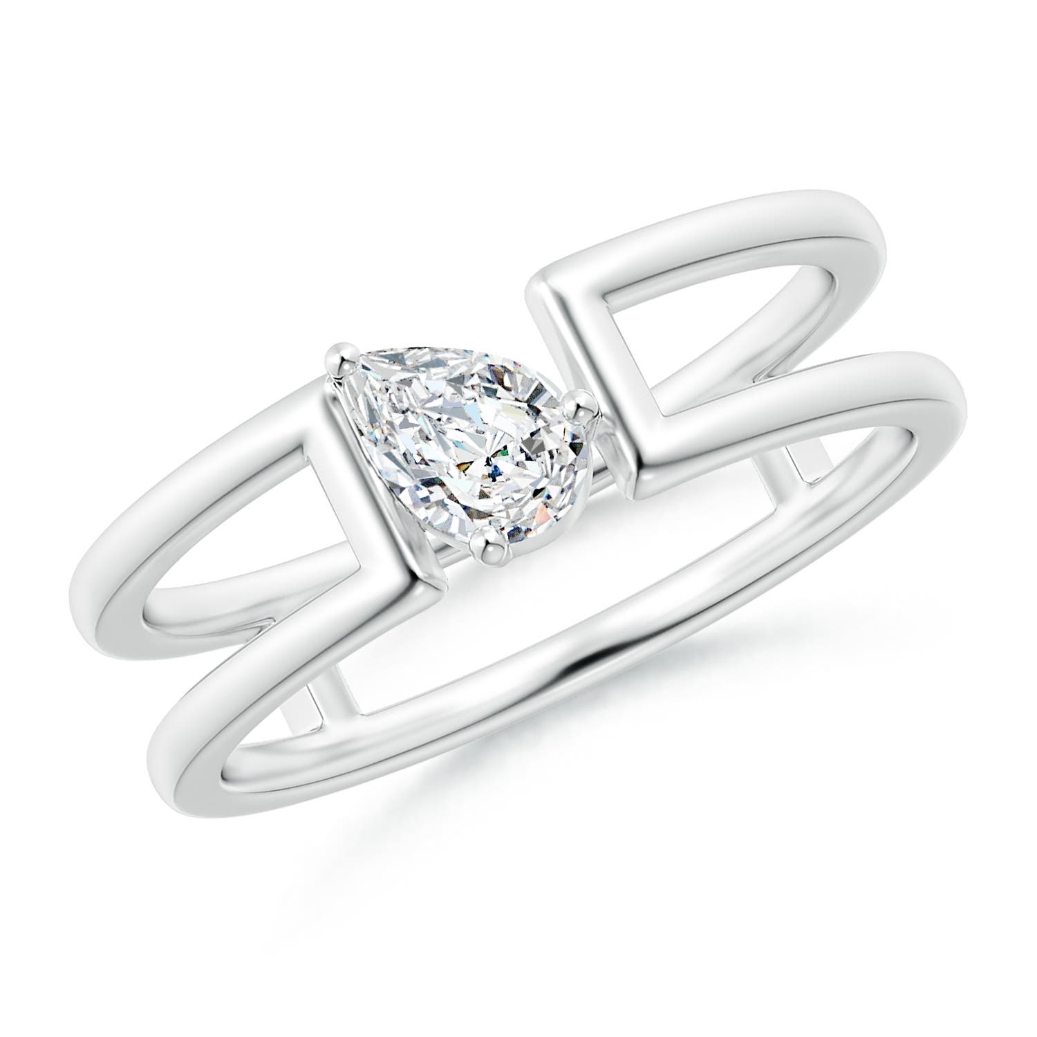 G, VS2 / 0.4 CT / 14 KT White Gold