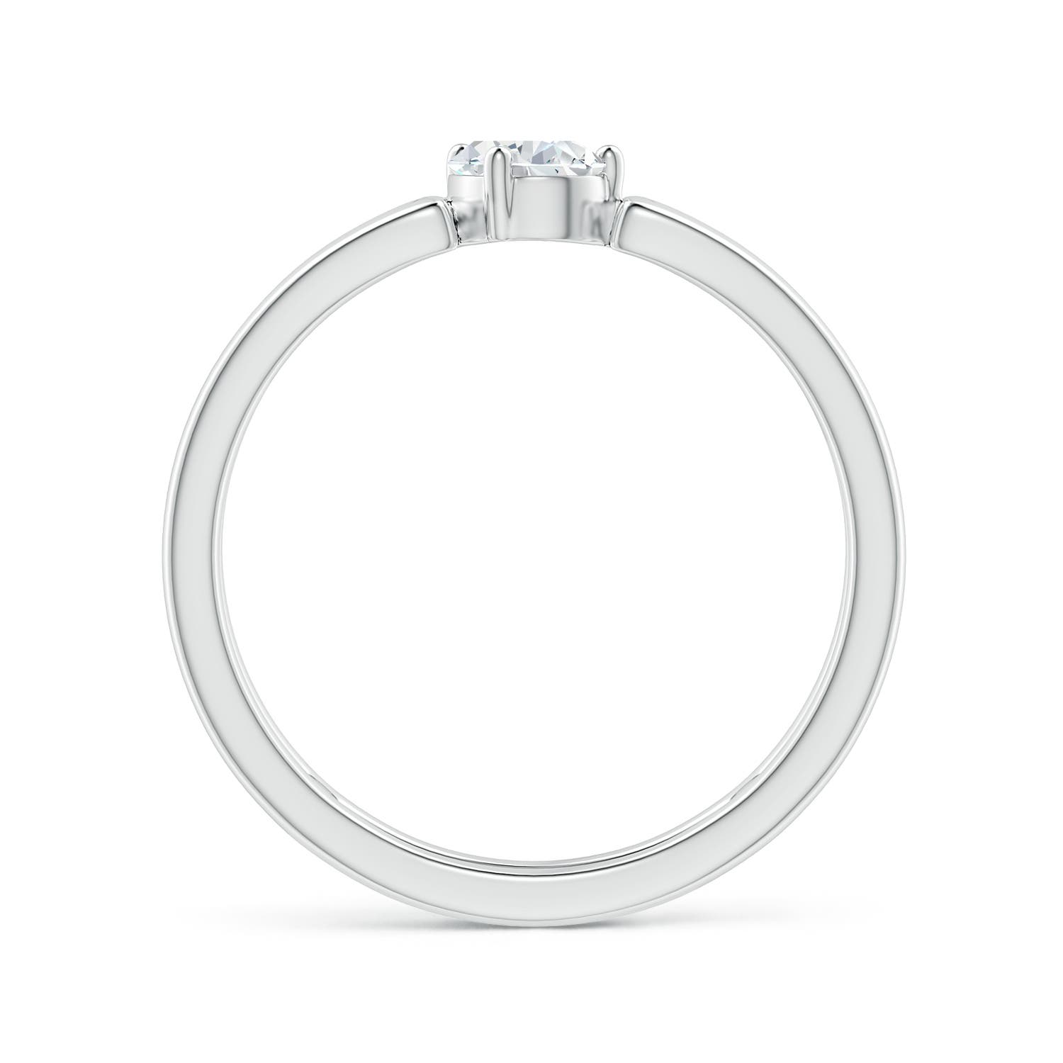 F-G, VS / 0.4 CT / 14 KT White Gold