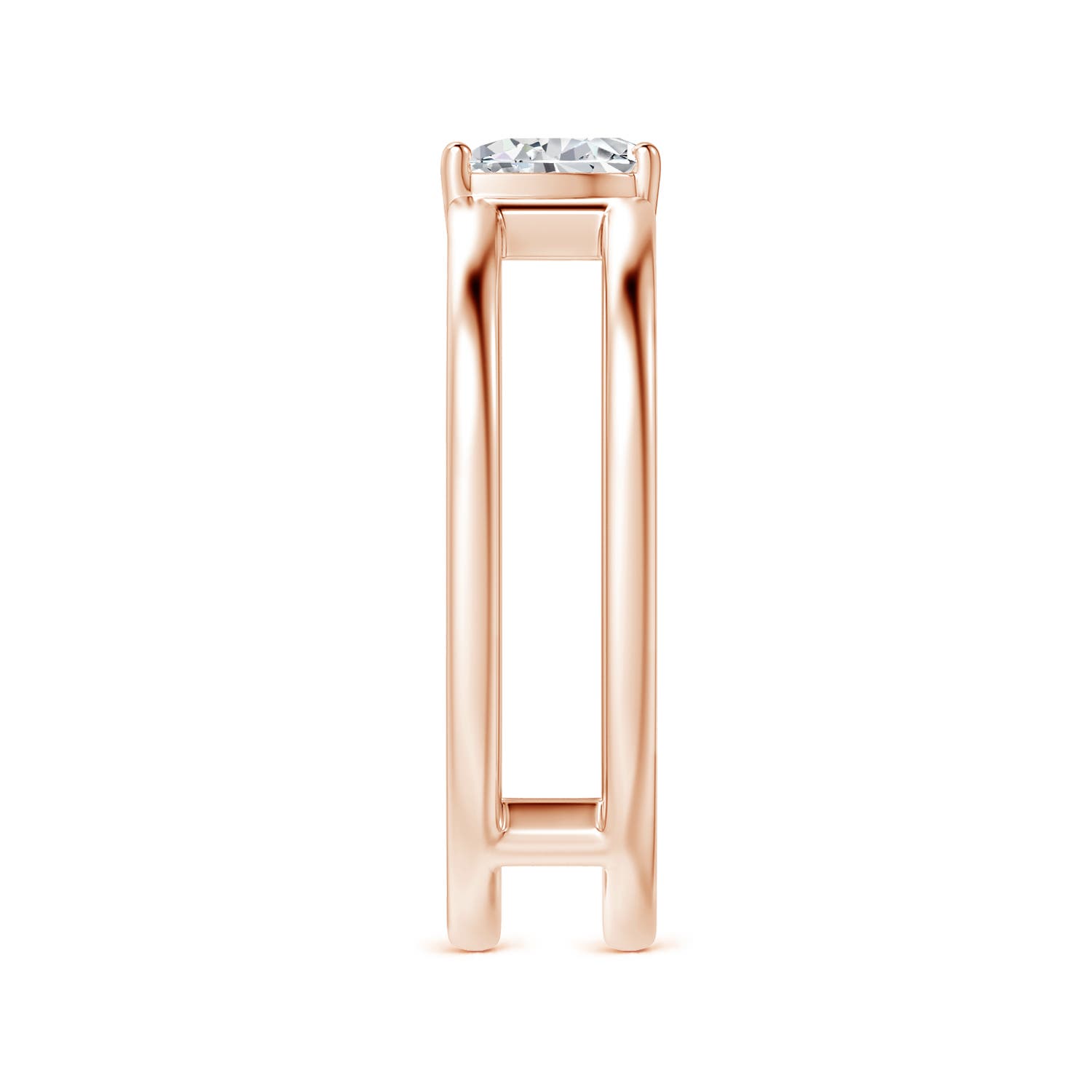 H, SI2 / 0.4 CT / 14 KT Rose Gold